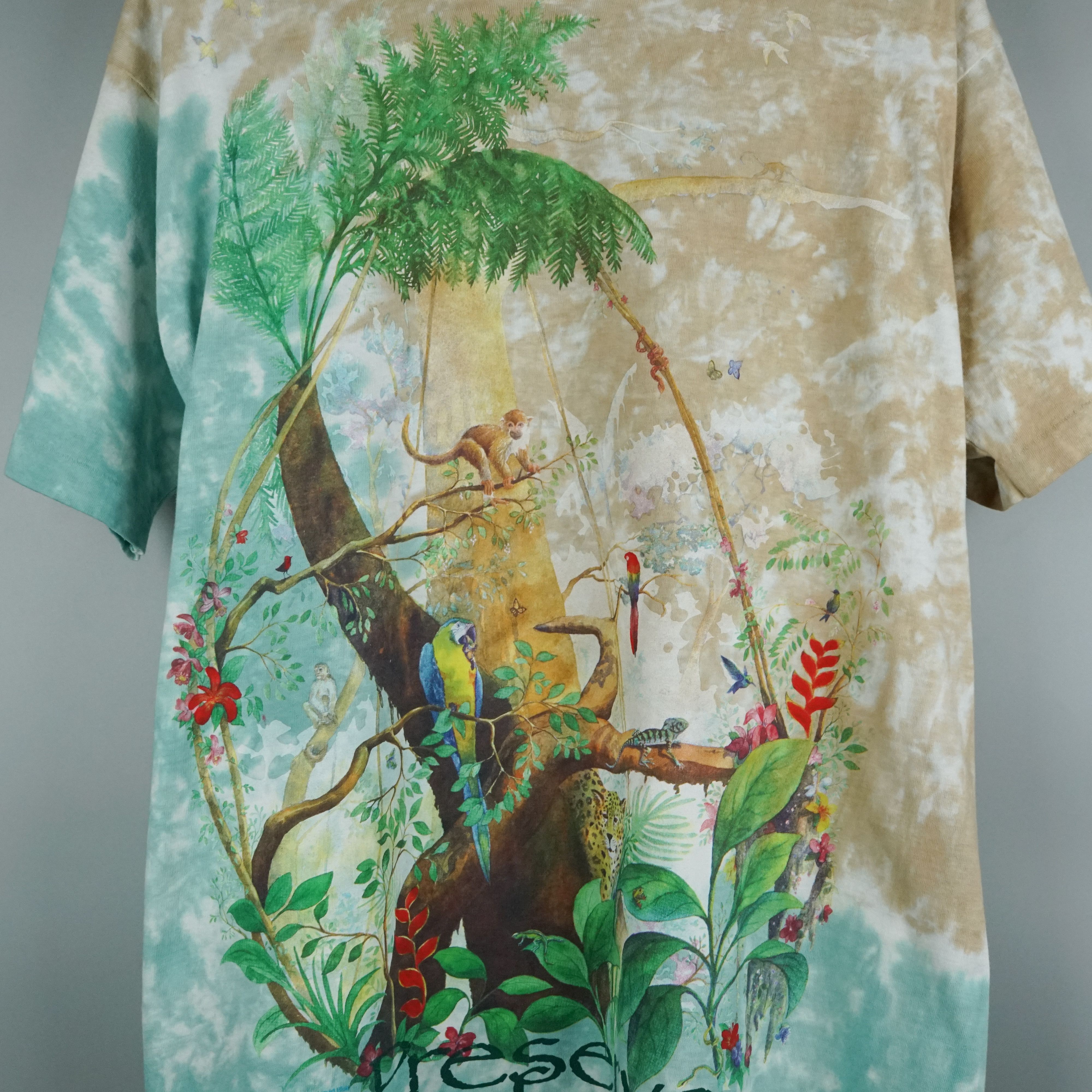 Liquid Blue × Vintage 1991 Preserve the Rainforest t-shirt Size US XL / EU 56 / 4 - 2 Thumbnail
