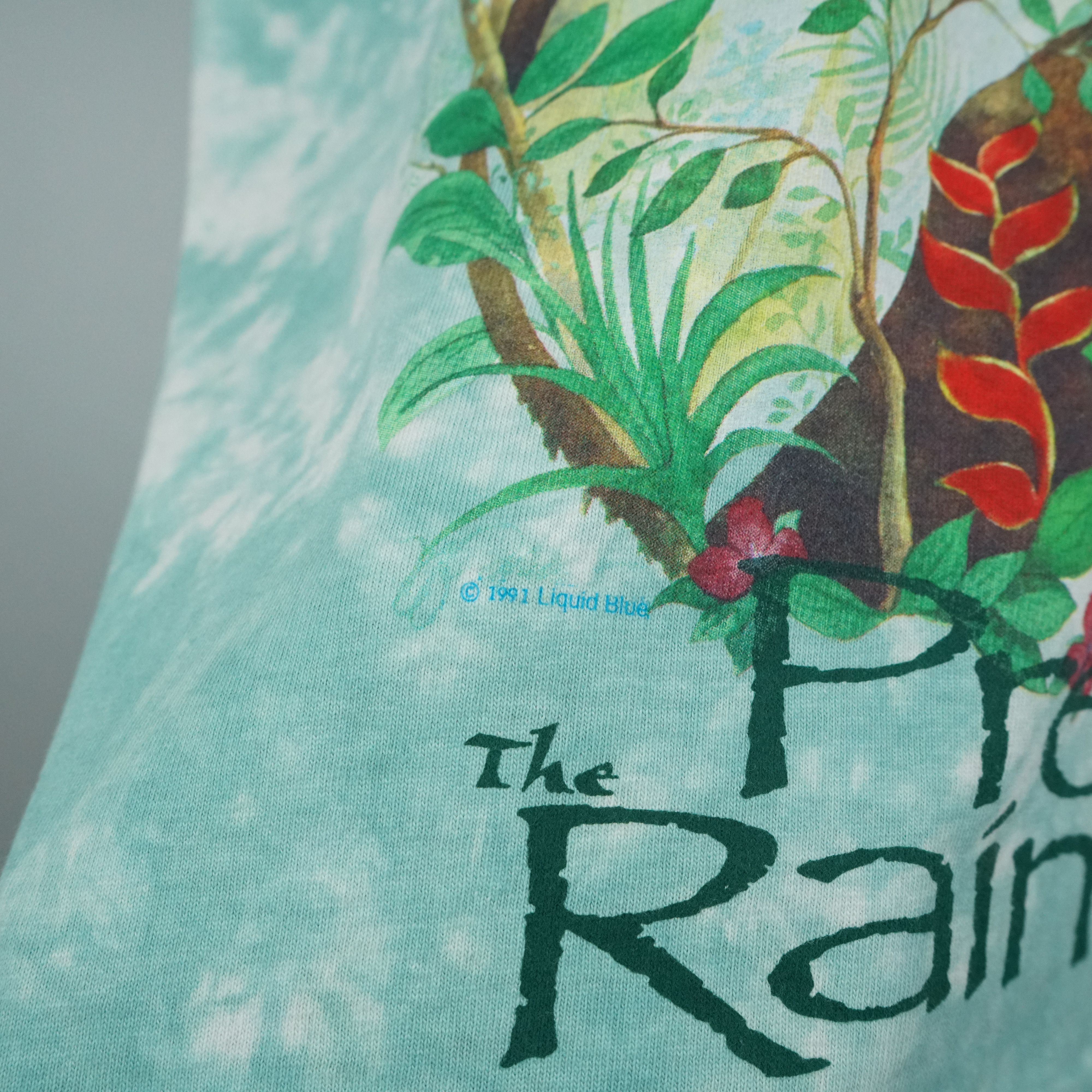 Liquid Blue × Vintage 1991 Preserve the Rainforest t-shirt Size US XL / EU 56 / 4 - 3 Thumbnail