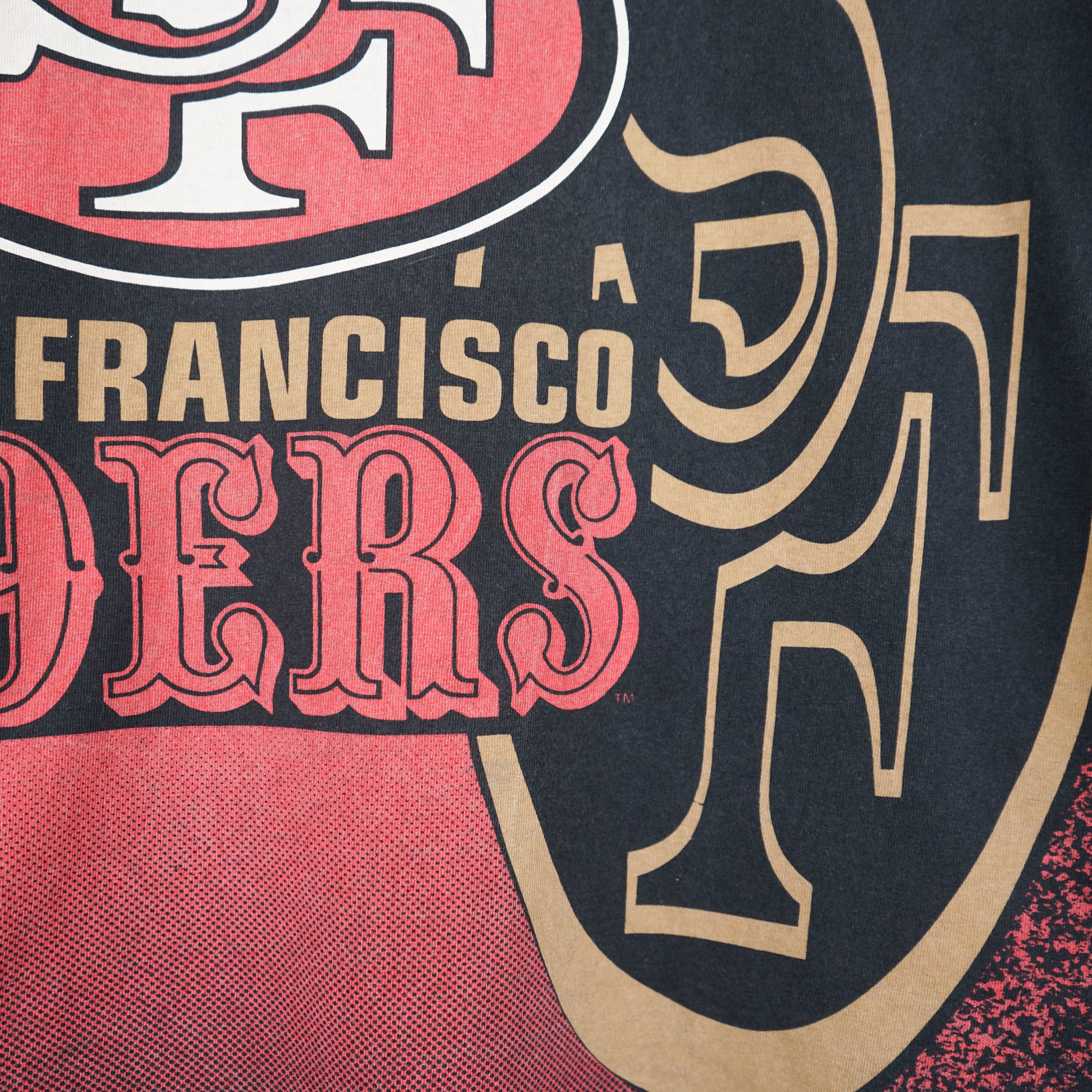 NFL × Vintage Vintage 49ers t shirt 1990s Size US XL / EU 56 / 4 - 3 Thumbnail