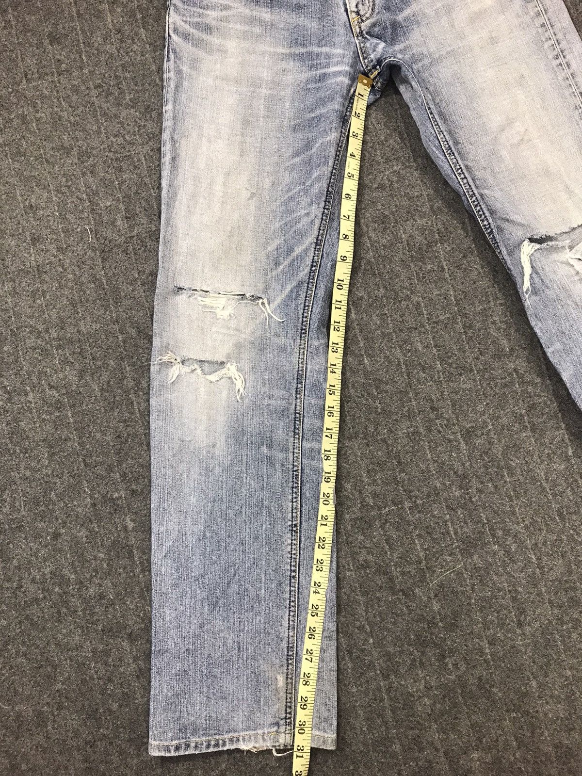 Lee Lee Raiders Sanforized Indigo Straight Cut Size Waist 29 Size US 29 - 13 Thumbnail
