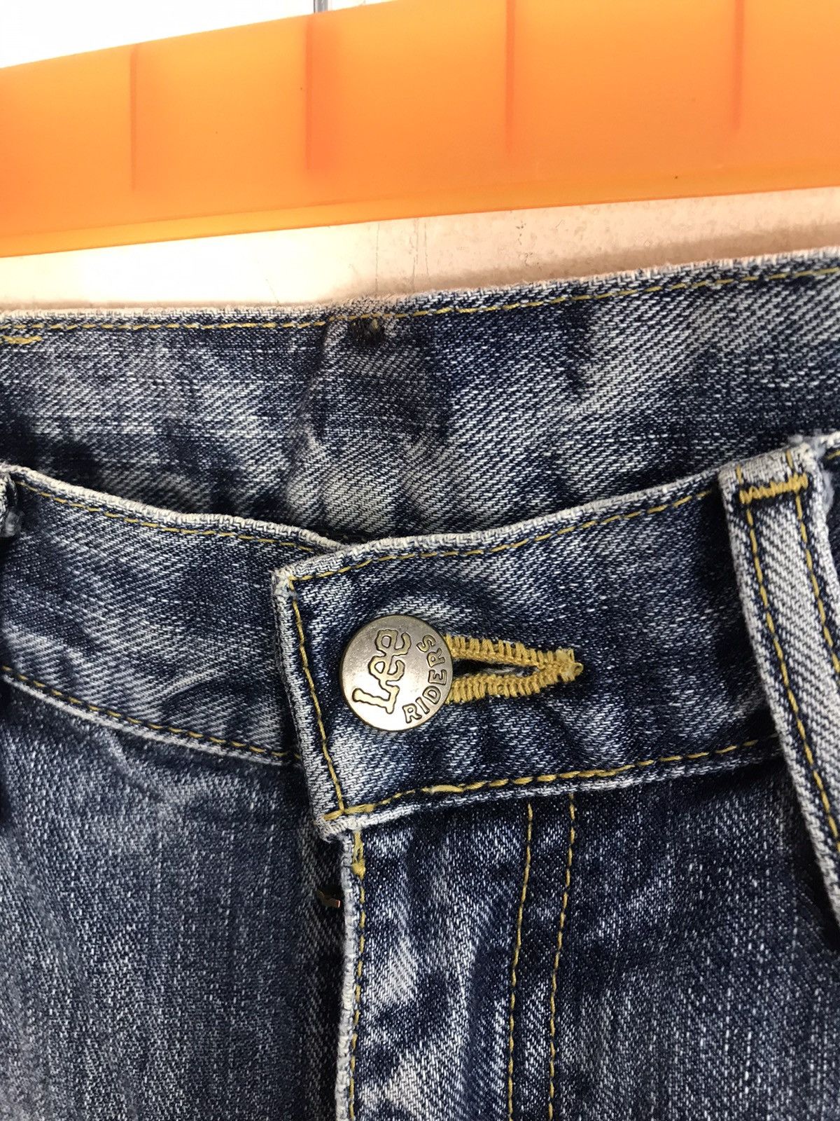 Lee Lee Raiders Sanforized Indigo Straight Cut Size Waist 29 Size US 29 - 5 Thumbnail
