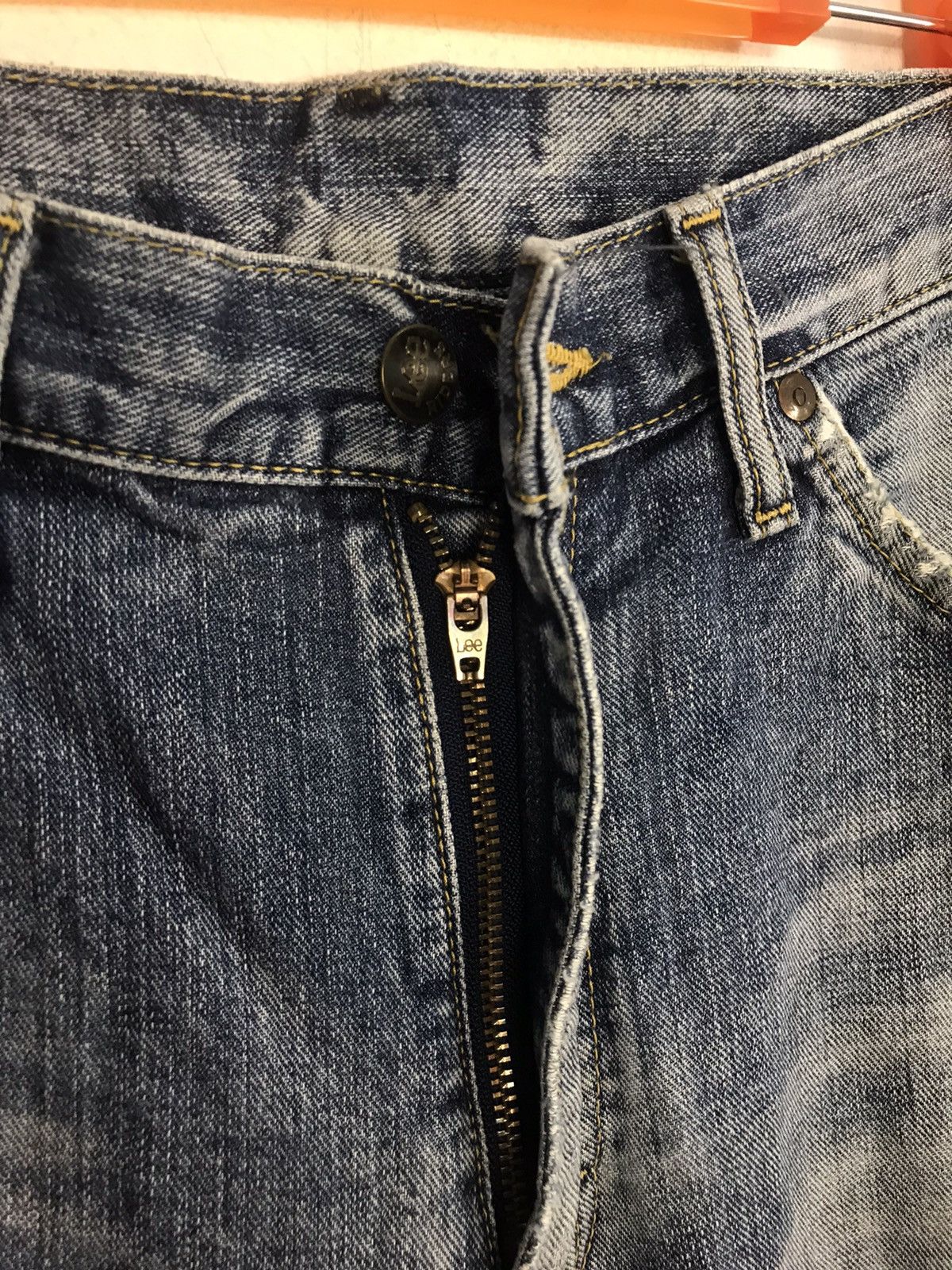 Lee Lee Raiders Sanforized Indigo Straight Cut Size Waist 29 Size US 29 - 6 Thumbnail