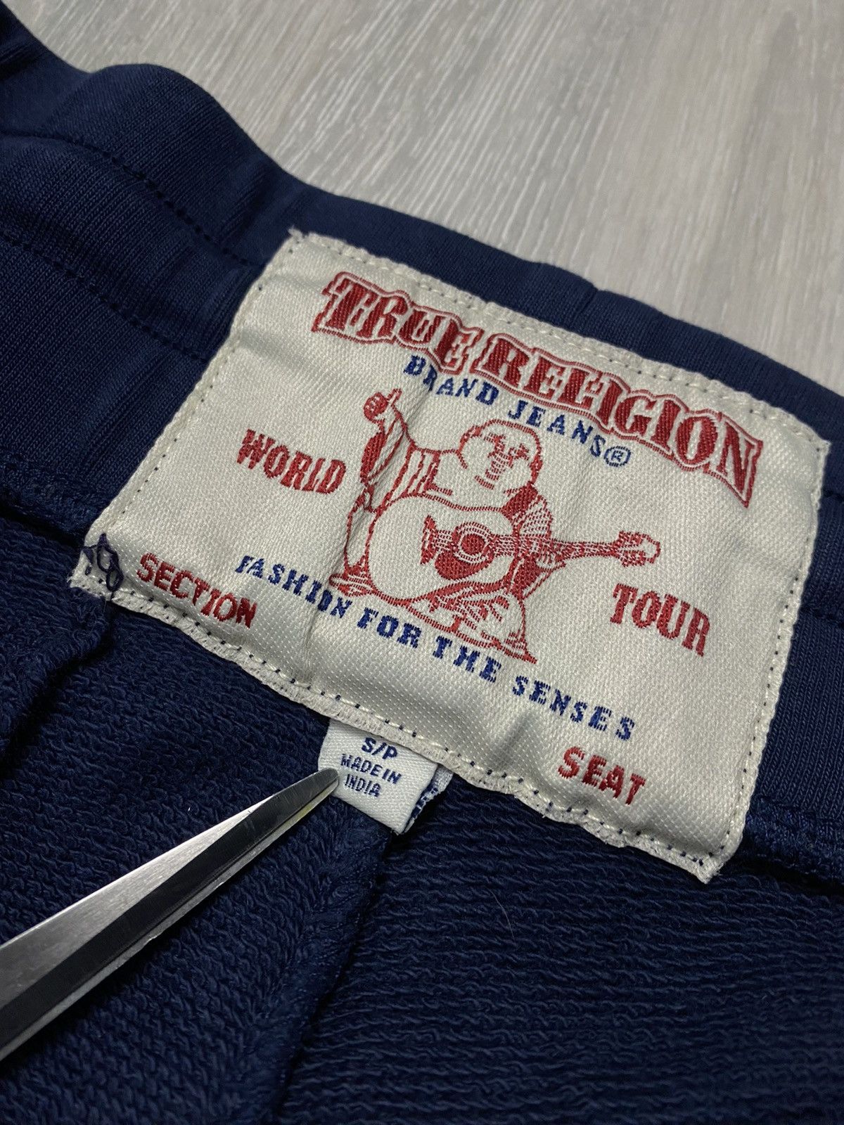 True Religion × Vintage True Religion sweatpants navy vintage style Size US 28 / EU 44 - 3 Thumbnail