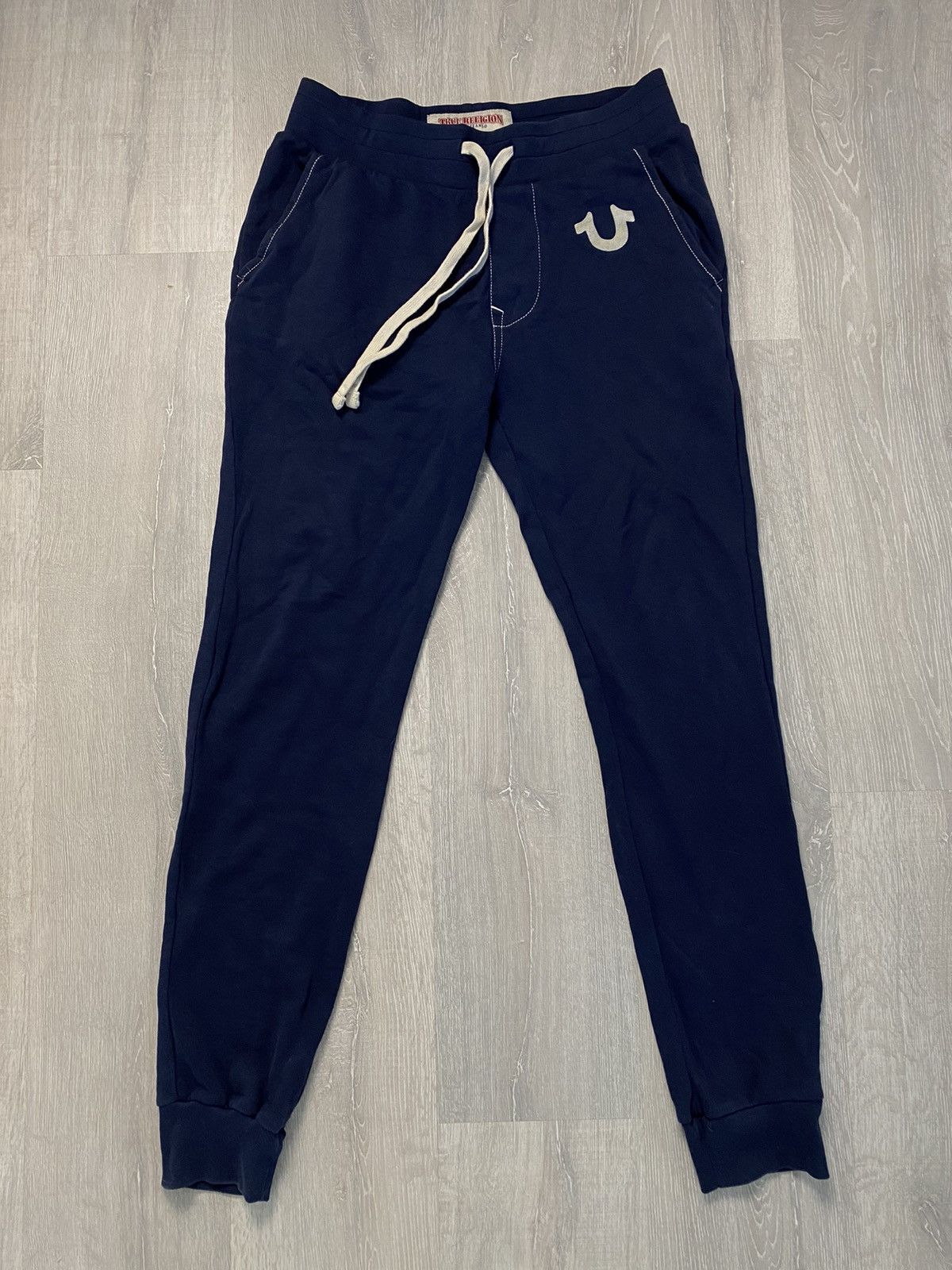 True Religion × Vintage True Religion sweatpants navy vintage style Size US 28 / EU 44 - 1 Thumbnail