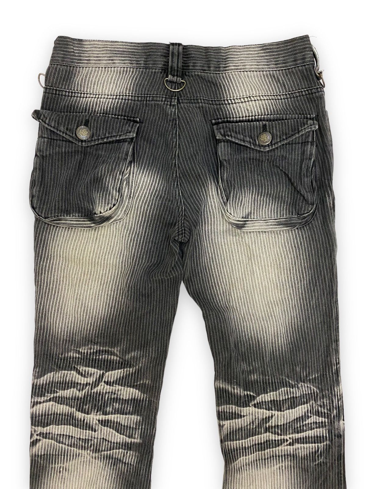 LOWBOX Rare! Low Box Distressed Style Flared Corduroy Jean Pant Size US 29 - 7 Thumbnail