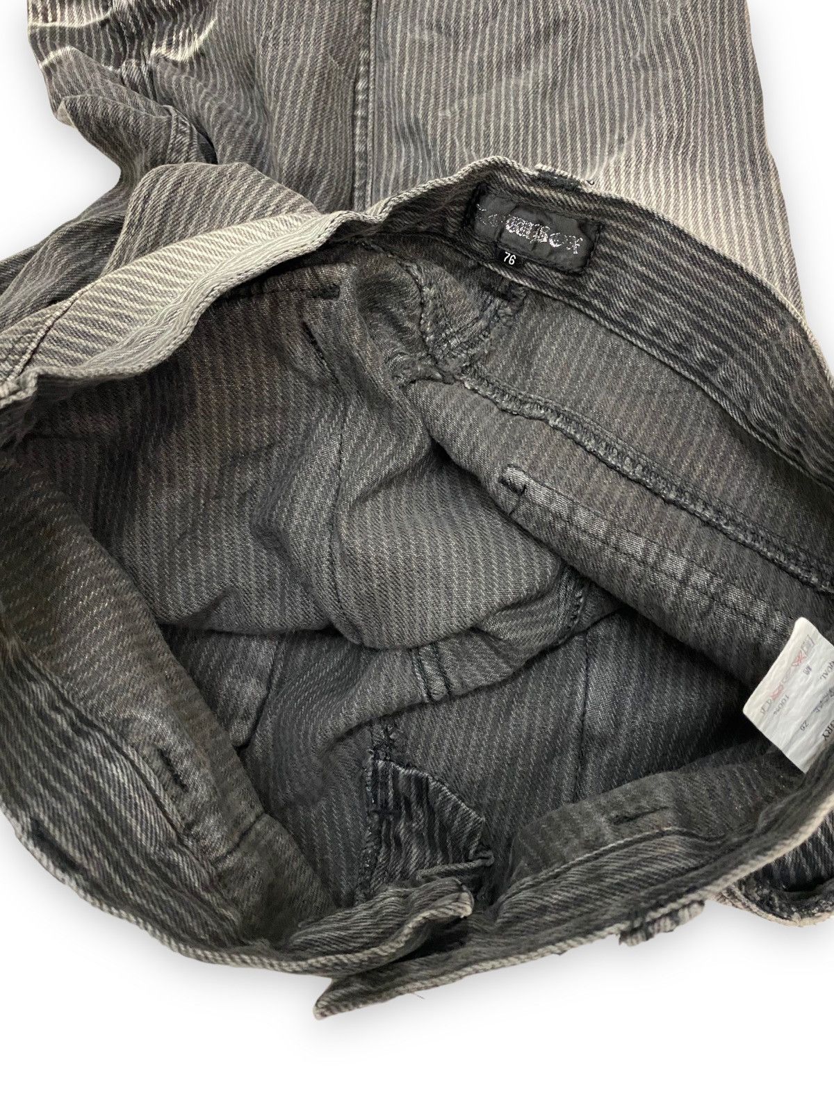 LOWBOX Rare! Low Box Distressed Style Flared Corduroy Jean Pant Size US 29 - 8 Thumbnail
