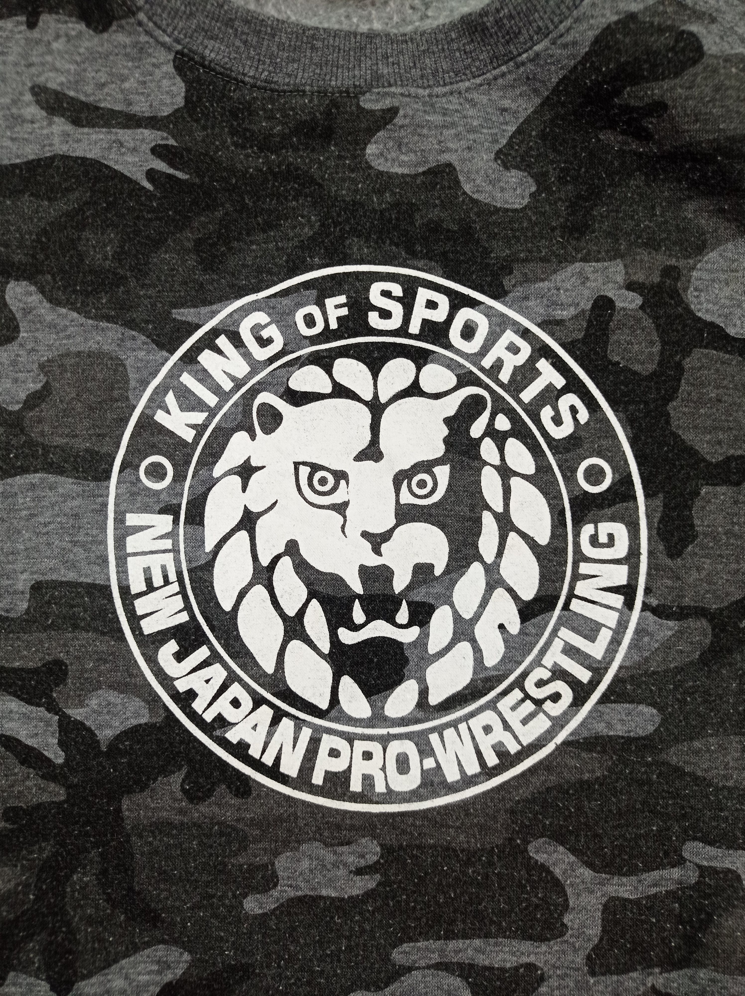 Japanese Brand New Japan Pro Wrestling Sweatshirt Size US L / EU 52-54 / 3 - 8 Thumbnail