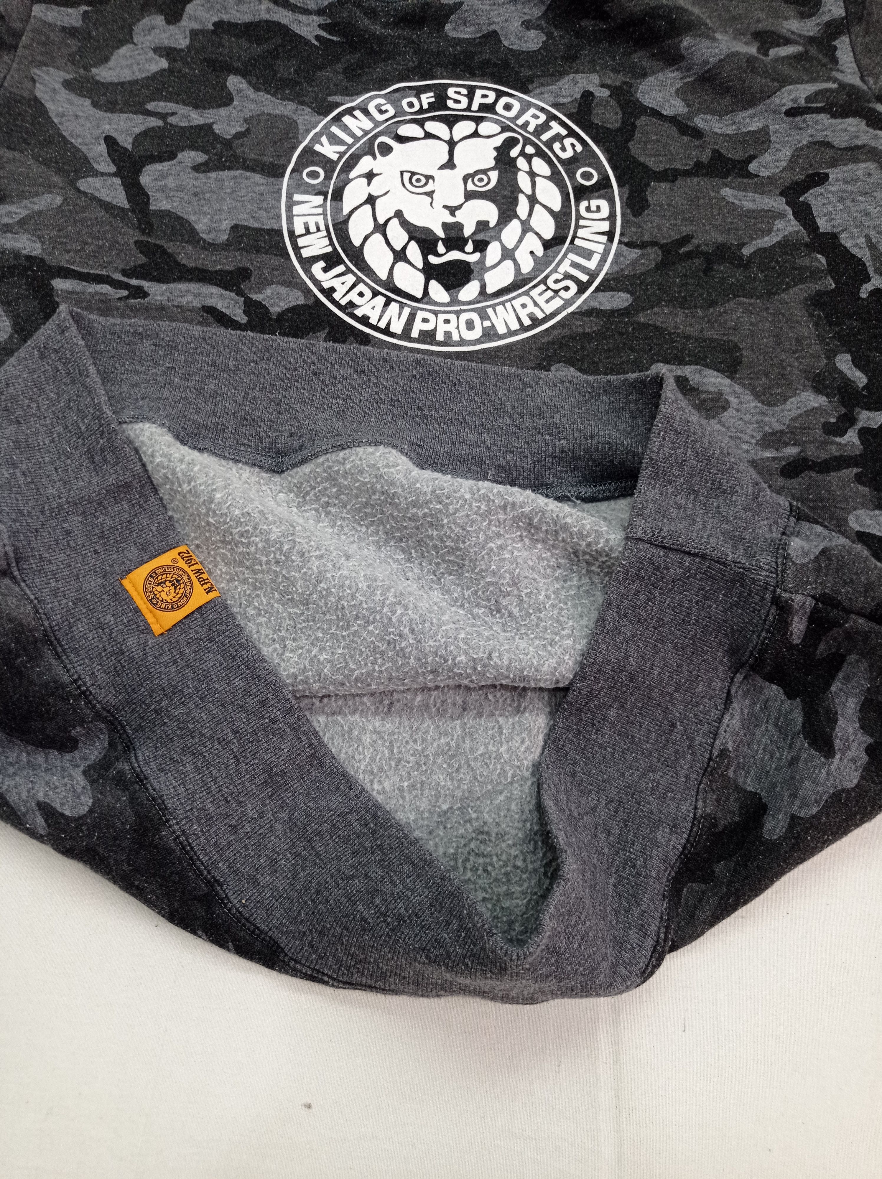 Japanese Brand New Japan Pro Wrestling Sweatshirt Size US L / EU 52-54 / 3 - 6 Thumbnail