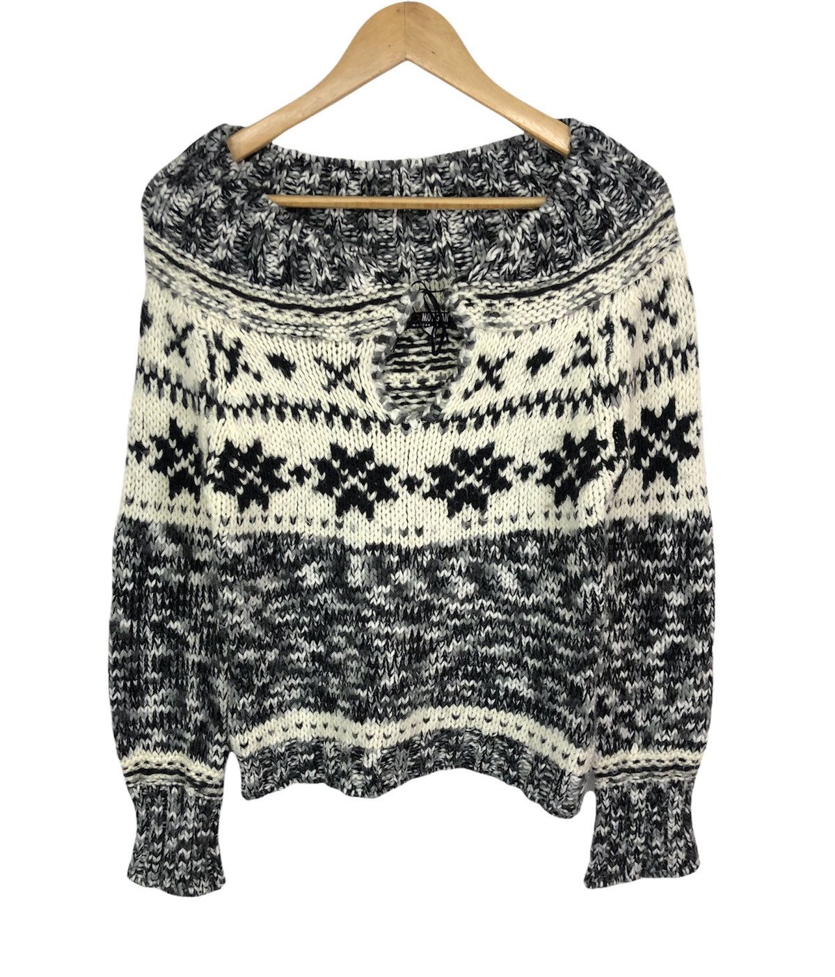 image of Archival Clothing x Coloured Cable Knit Sweater Morgan De Toi Knitwear, Men's (Size Small)