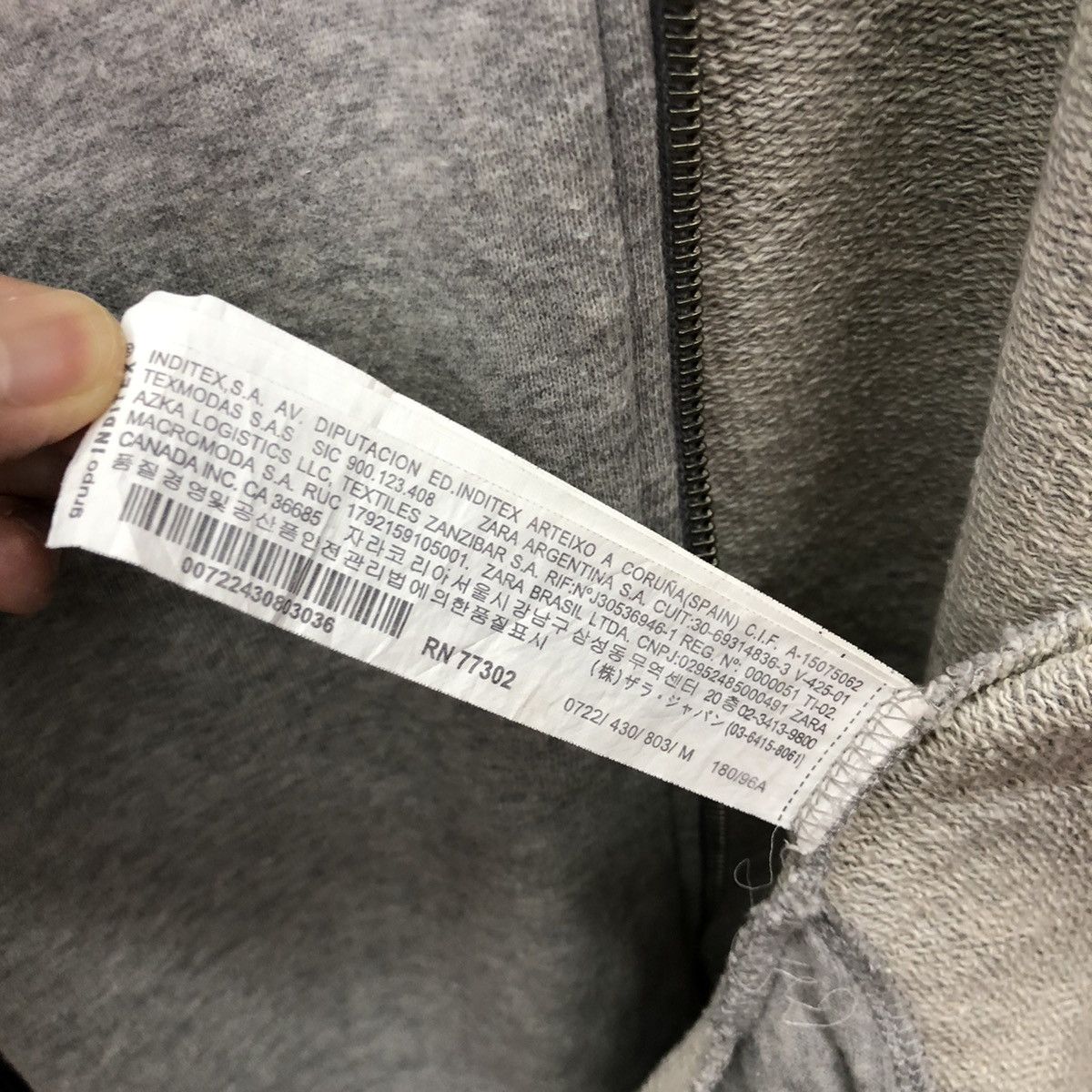 Zara Zara White Tiger Hoodie Sweater Size US M / EU 48-50 / 2 - 14 Thumbnail