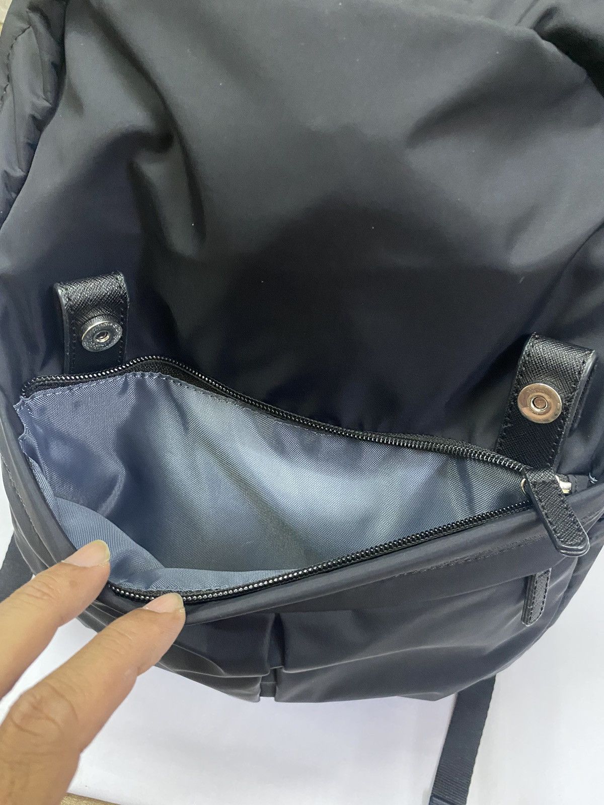 Yohji Yamamoto Yohji Yamamoto Y’sAccs Backpack Size ONE SIZE - 8 Thumbnail