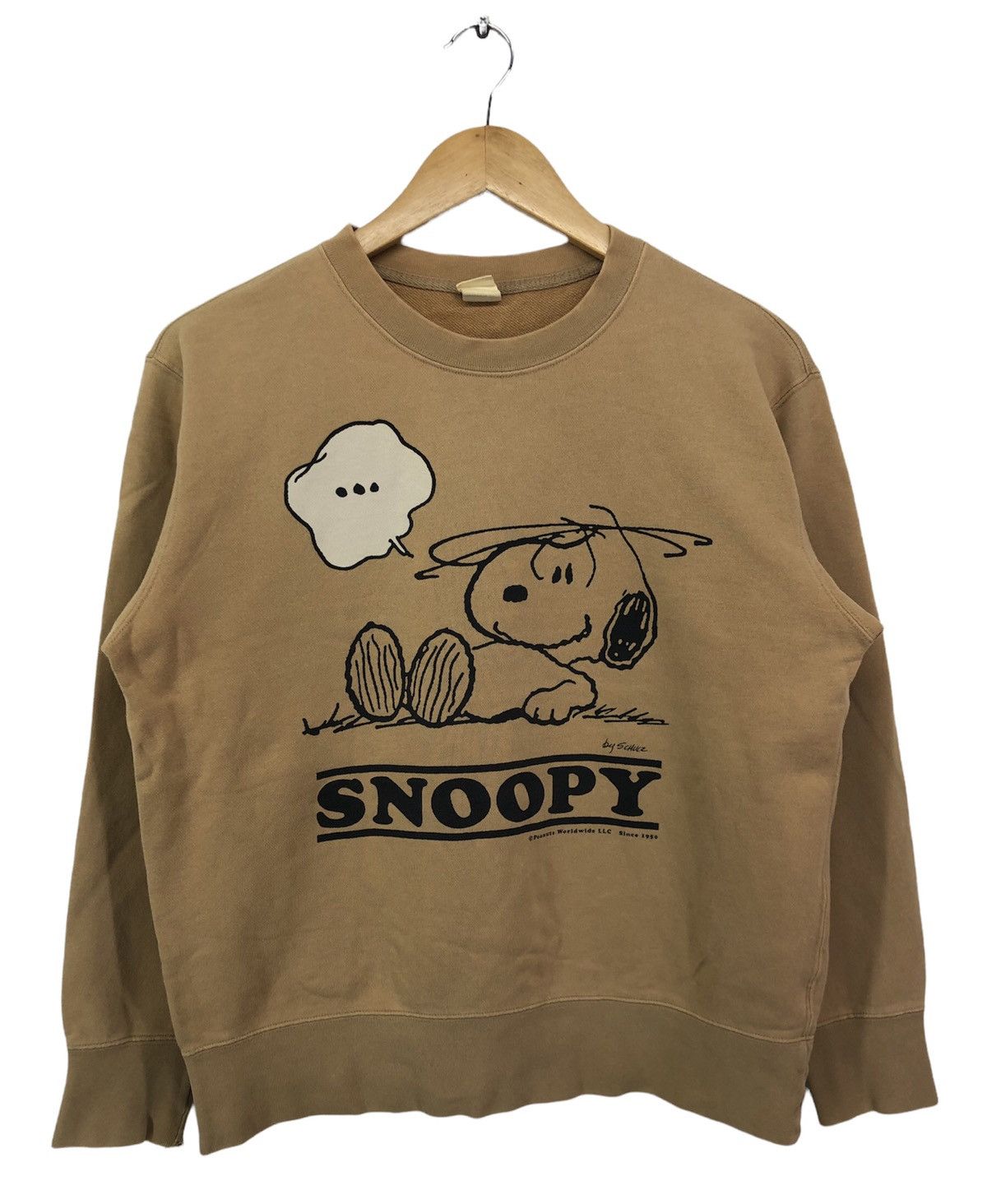 image of Snoopy Peanuts x Uniqlo Crewneck Sweatshirt, Men's (Size Medium)
