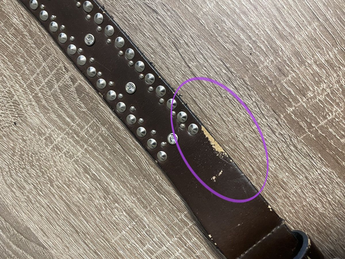 Cowboy Equipment Vintage 90s Cowboy Rhinestones belt BB Simon Style Size ONE SIZE - 8 Thumbnail