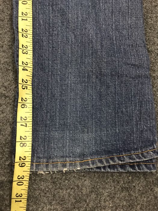 Evisu Vintage Selvedge Red Line Evisu Yamane Design Denim Jeans | Grailed