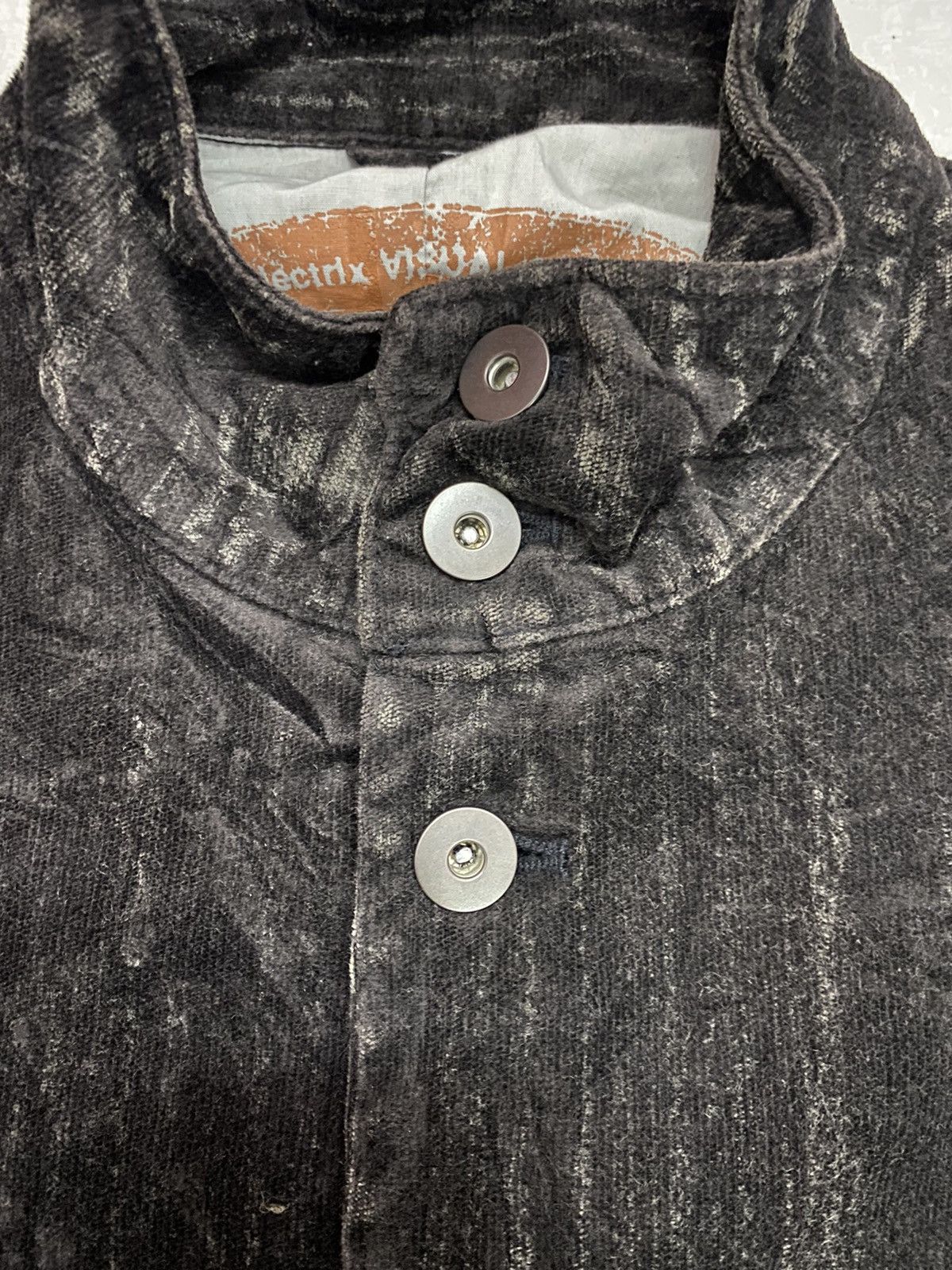 Japanese Brand Mossimo Mad Punk Suede Trashed Jacket Size US M / EU 48-50 / 2 - 5 Thumbnail
