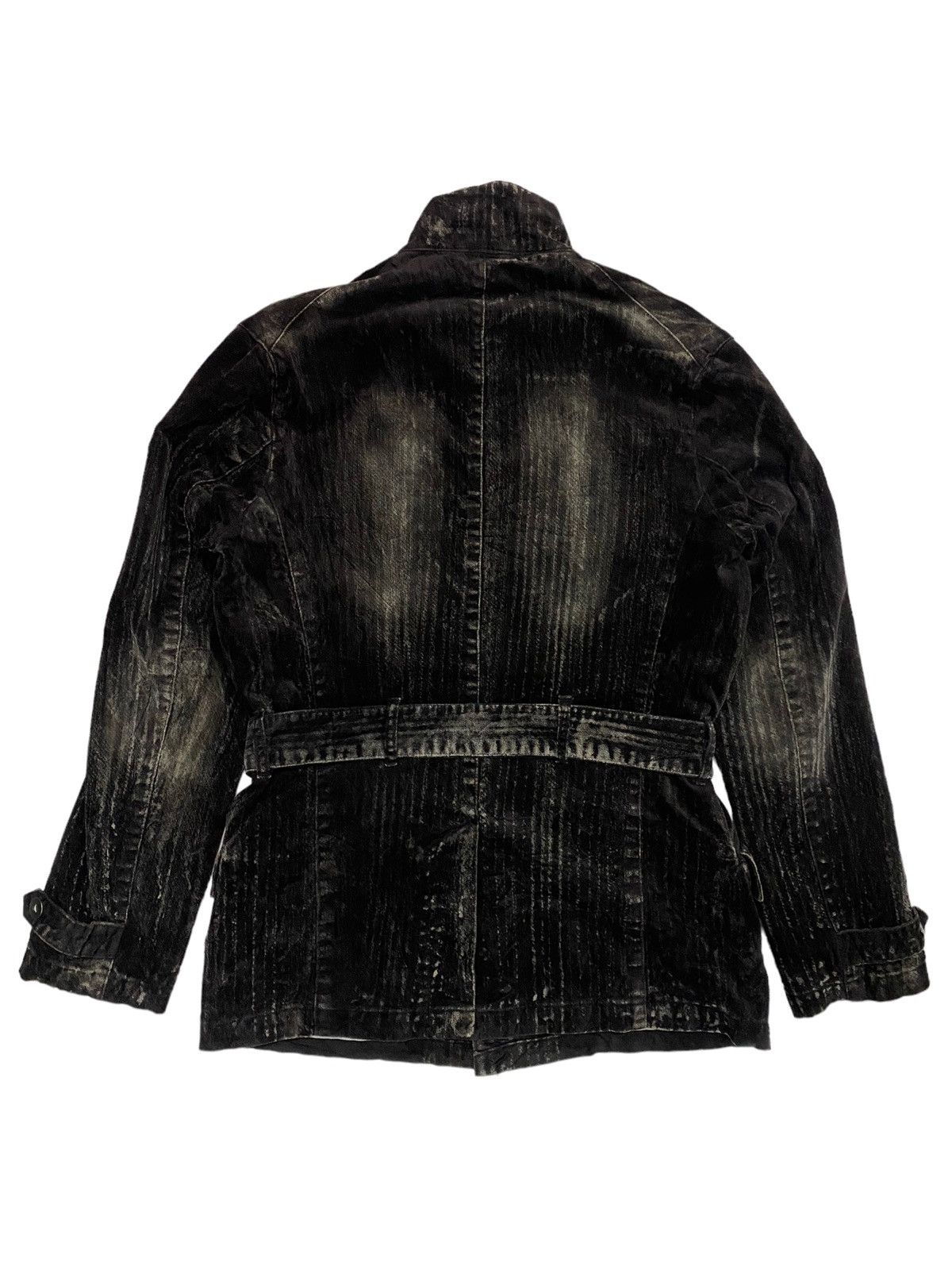 Japanese Brand Mossimo Mad Punk Suede Trashed Jacket Size US M / EU 48-50 / 2 - 15 Thumbnail