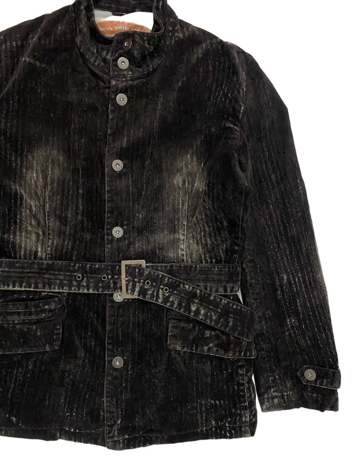 Japanese Brand Mossimo Mad Punk Suede Trashed Jacket Size US M / EU 48-50 / 2 - 3 Thumbnail