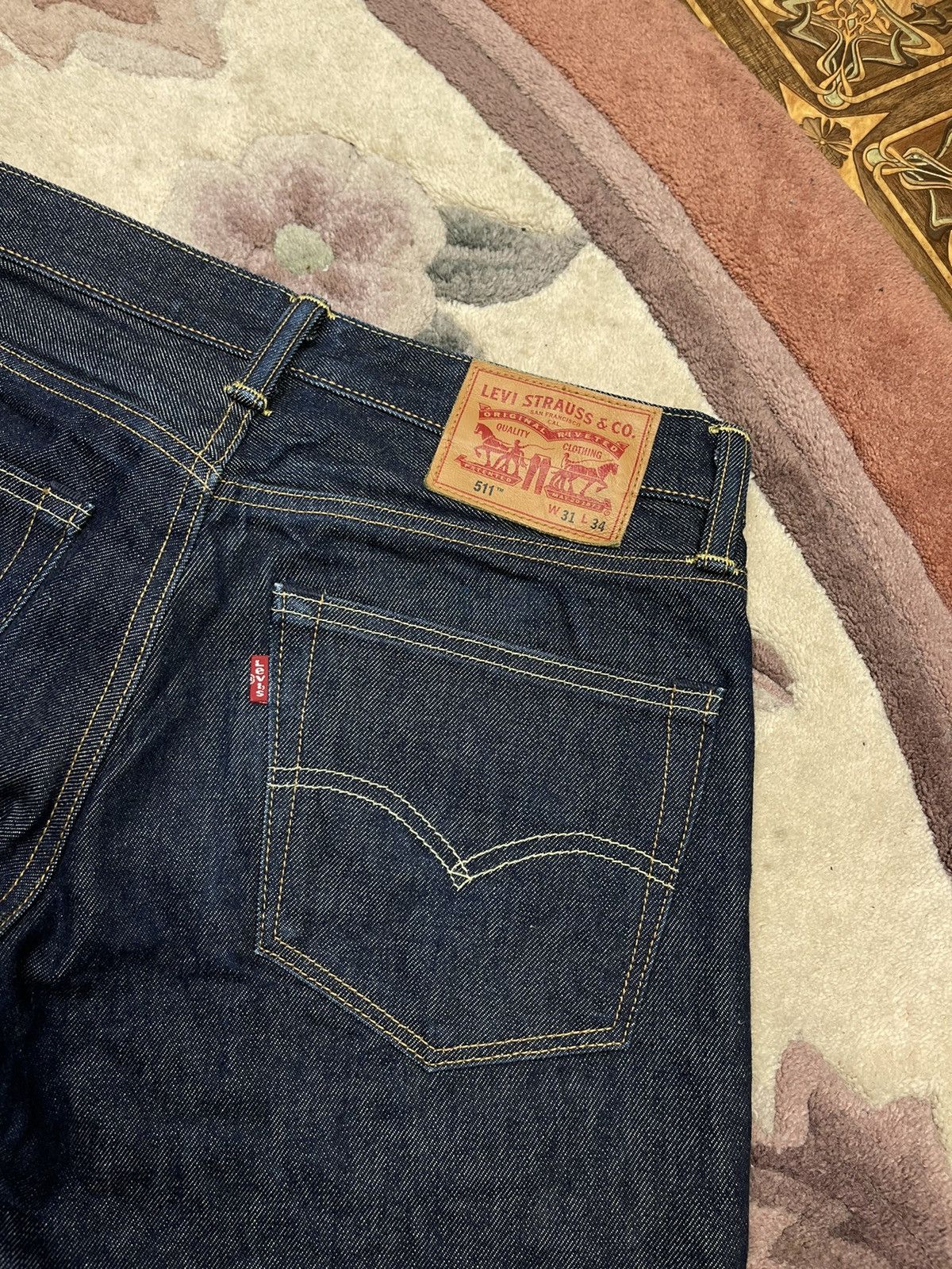 Levi's Levi’s 511 Selvedge Jeans Size US 31 - 16 Thumbnail