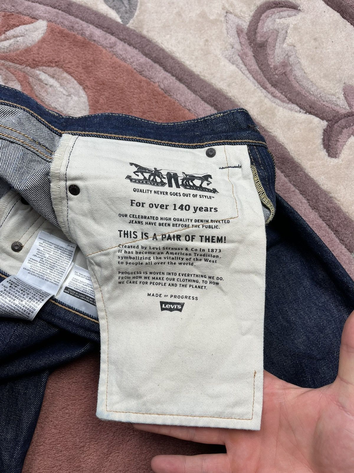 Levi's Levi’s 511 Selvedge Jeans Size US 31 - 21 Thumbnail