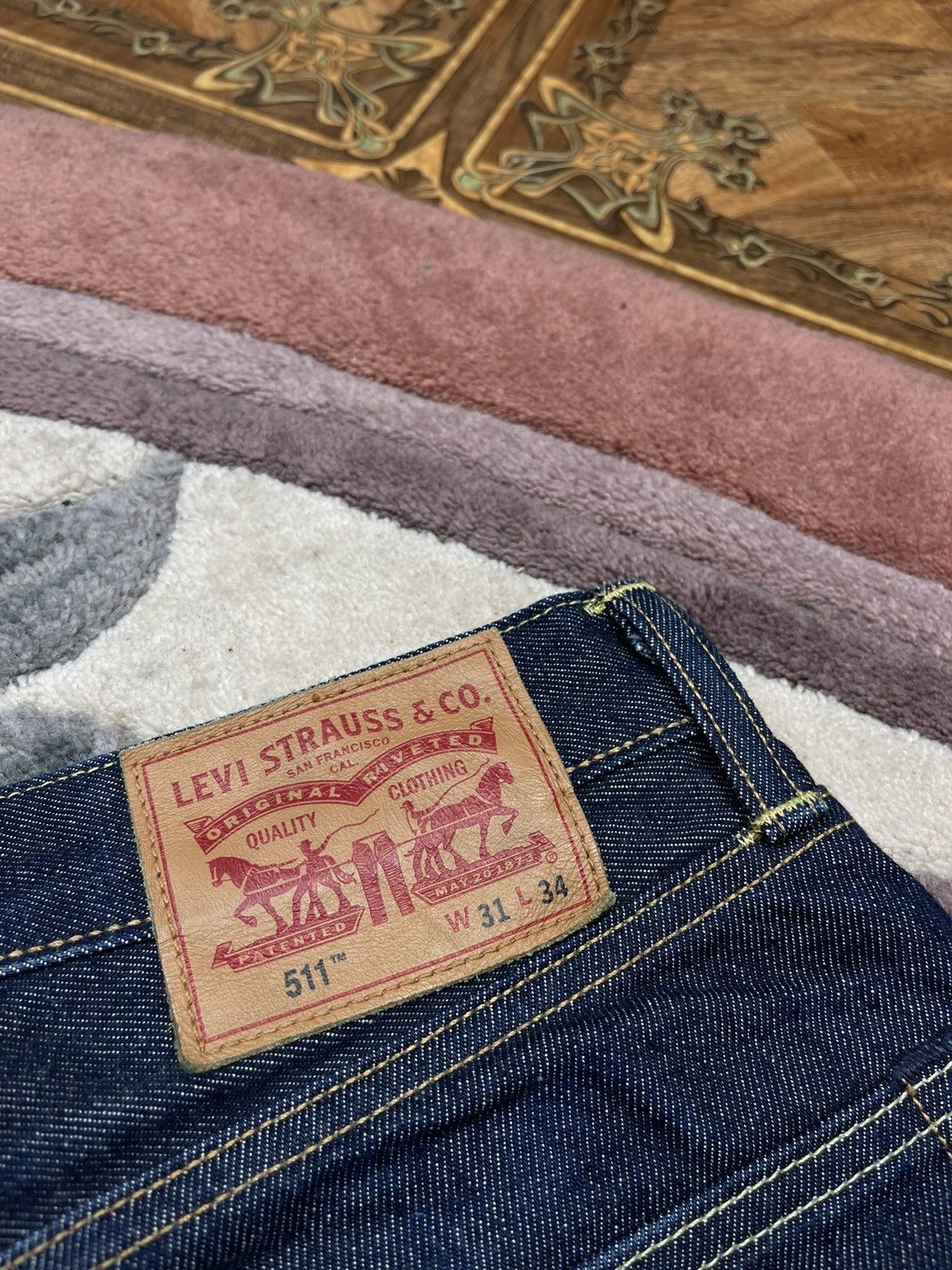 Levi's Levi’s 511 Selvedge Jeans Size US 31 - 18 Thumbnail