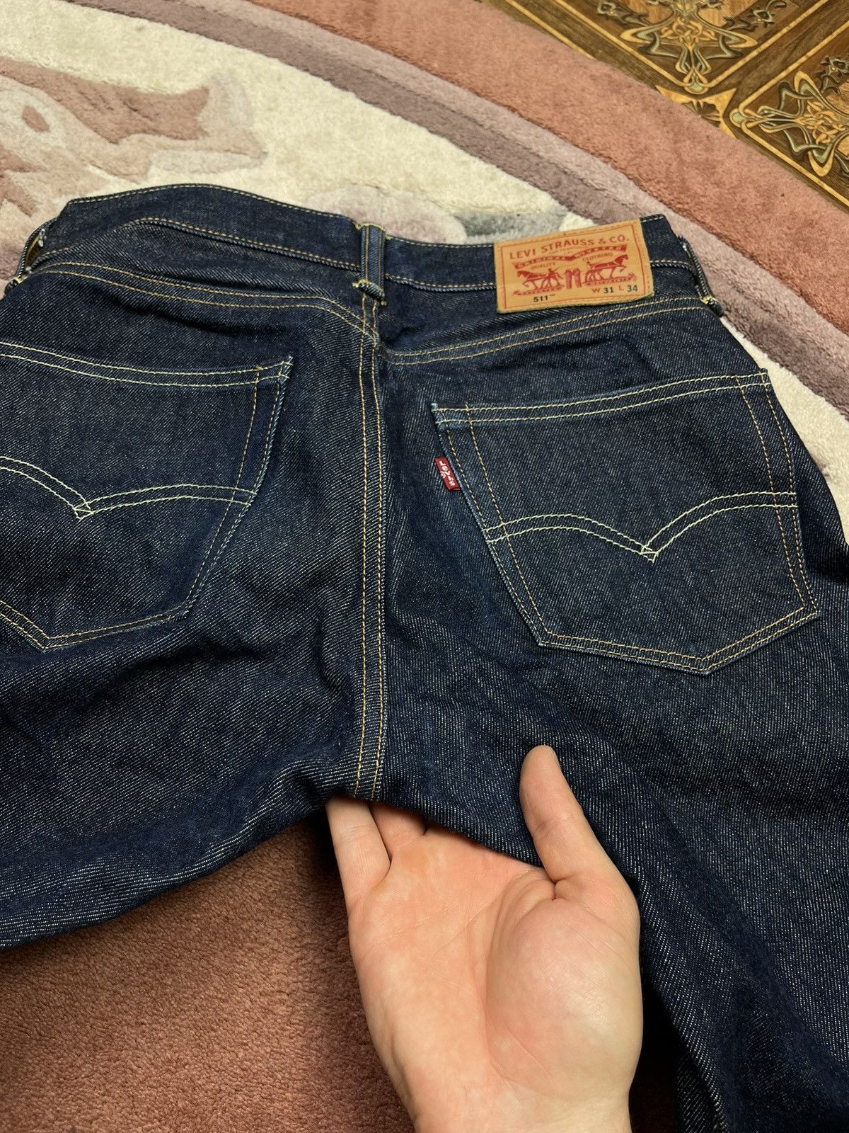 Levi's Levi’s 511 Selvedge Jeans Size US 31 - 17 Thumbnail