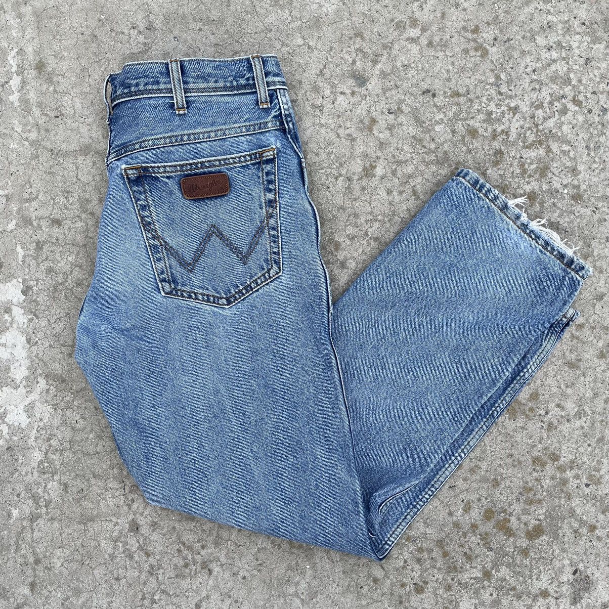 Wrangler Vintage Wrangler W34xL30 Jeans 90s MOM Streetwear Y2K USA Size US 34 / EU 50 - 1 Thumbnail