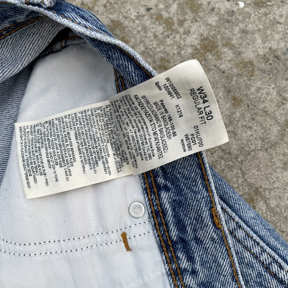 Wrangler Vintage Wrangler W34xL30 Jeans 90s MOM Streetwear Y2K USA Size US 34 / EU 50 - 11 Thumbnail