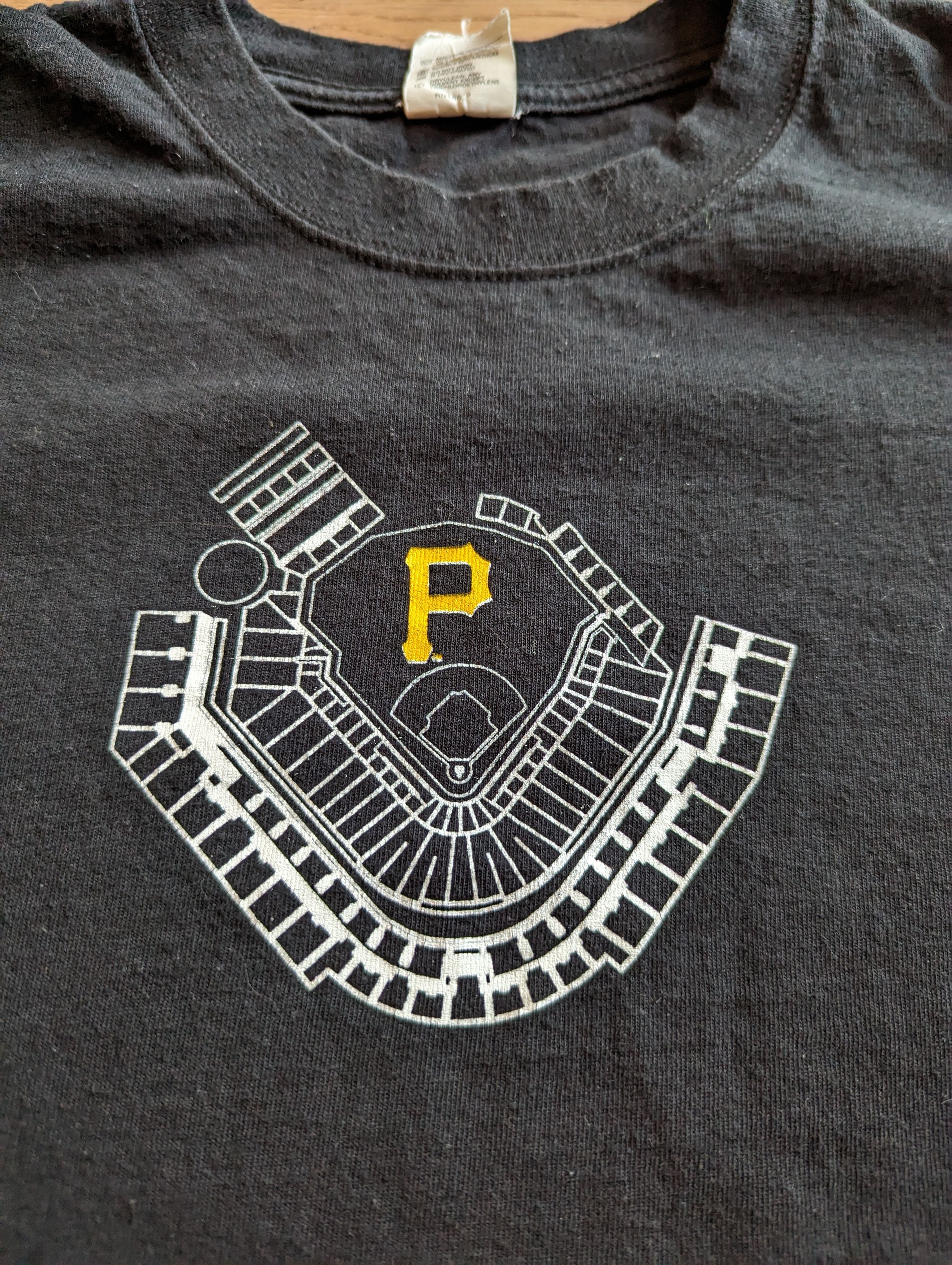 Anvil Vintage Anvil Pittsburgh Pirates Tee Size US XL / EU 56 / 4 - 2 Thumbnail