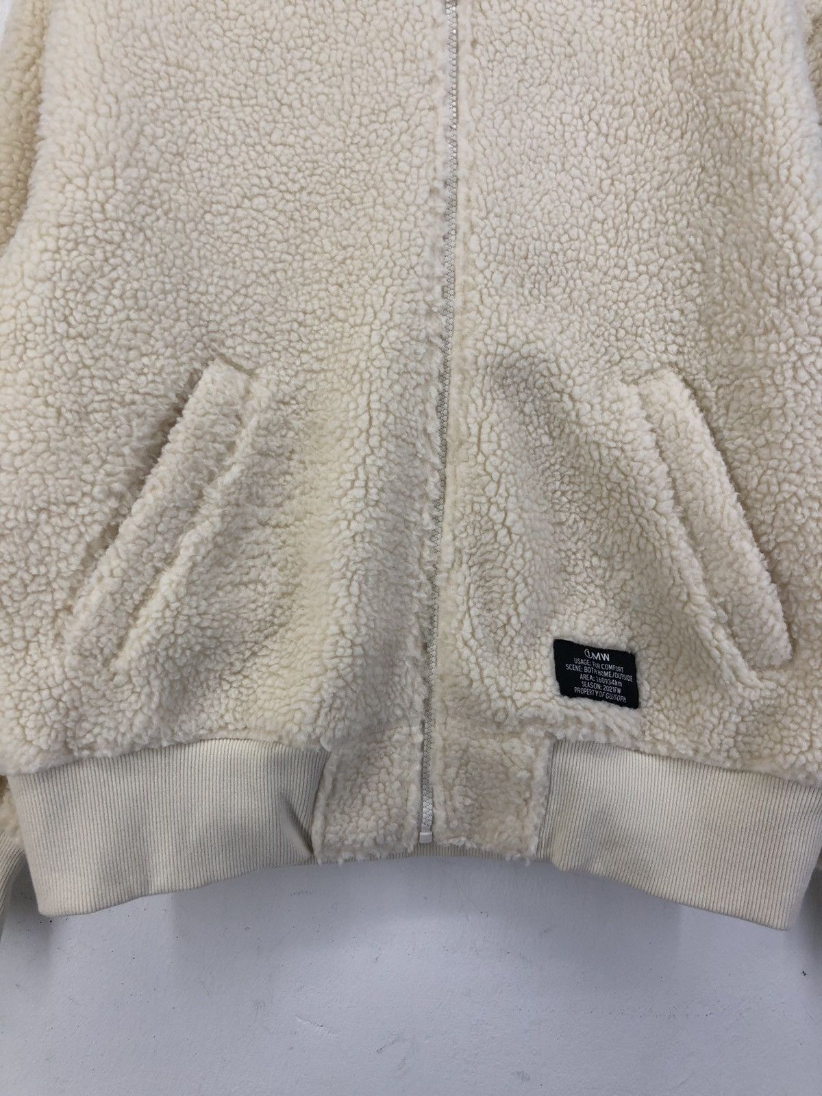 GU Gu 1MW By Soph Deep Pile Fleece Bomber Jacket Size US S / EU 44-46 / 1 - 12 Thumbnail
