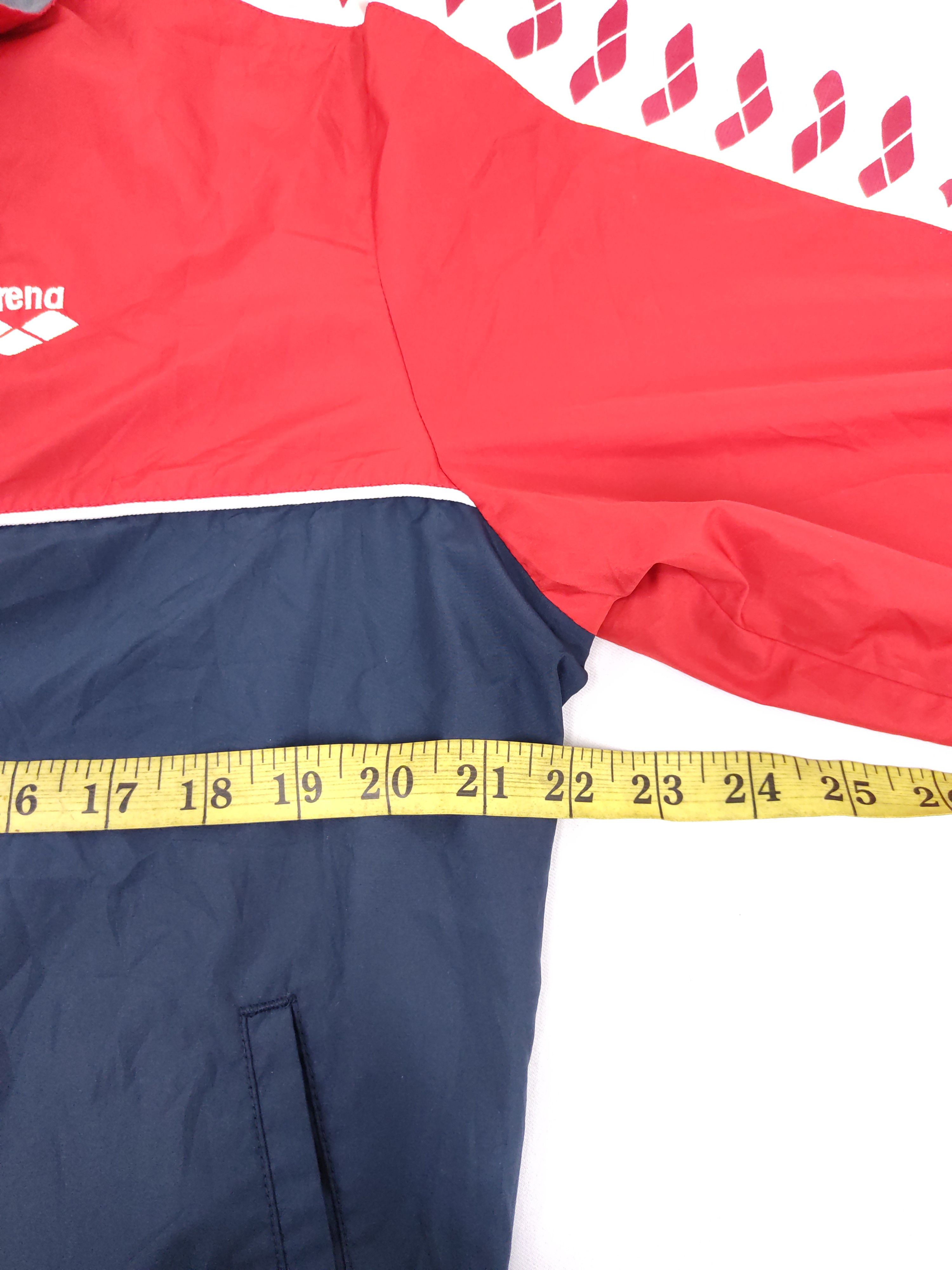 Japanese Brand Vintage Arena Windbreaker Sport Jogger Jacket Side Tape Size US S / EU 44-46 / 1 - 9 Thumbnail