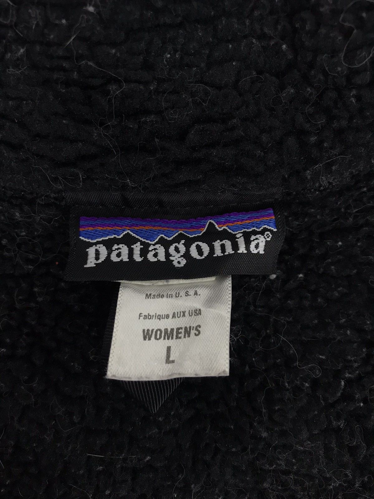Patagonia Patagonia Made in USA Wool Sherpa Jacket Size L / US 10 / IT 46 - 4 Thumbnail