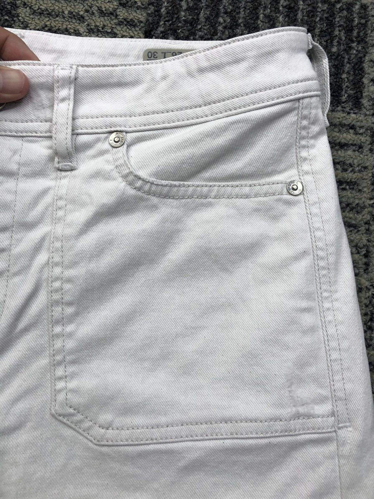 Diesel Diesel Reen-Patch Stretch Regular Straight Distressed Jeans Size US 28 / EU 44 - 9 Thumbnail