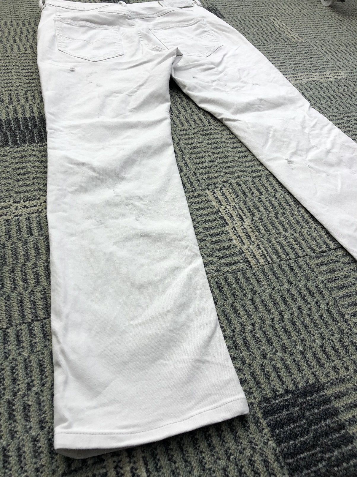 Diesel Diesel Reen-Patch Stretch Regular Straight Distressed Jeans Size US 28 / EU 44 - 13 Thumbnail