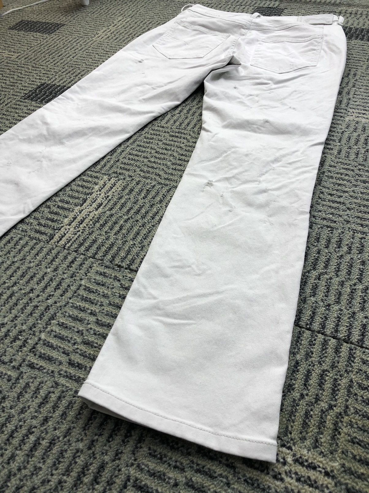 Diesel Diesel Reen-Patch Stretch Regular Straight Distressed Jeans Size US 28 / EU 44 - 12 Thumbnail