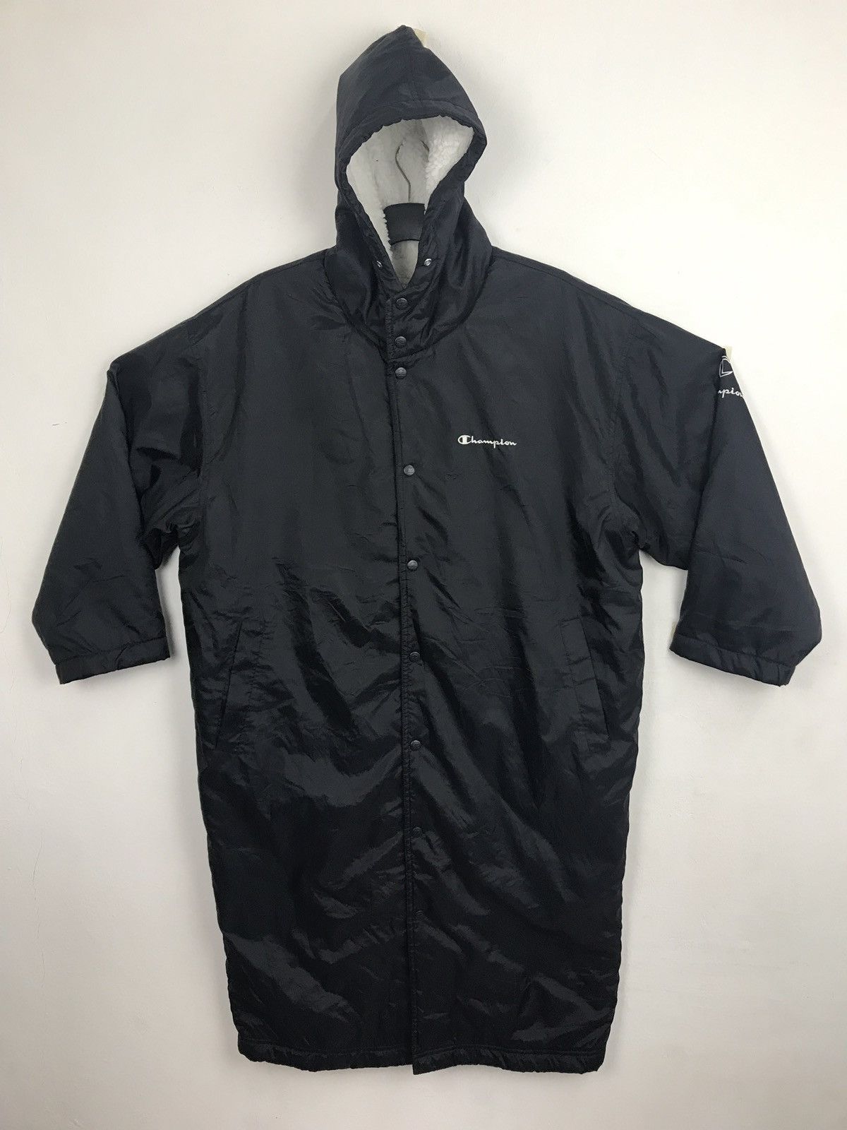 Champion Baggy Champion Coach Sherpa Parka Jacket Winter Big Logo Size US S / EU 44-46 / 1 - 2 Thumbnail