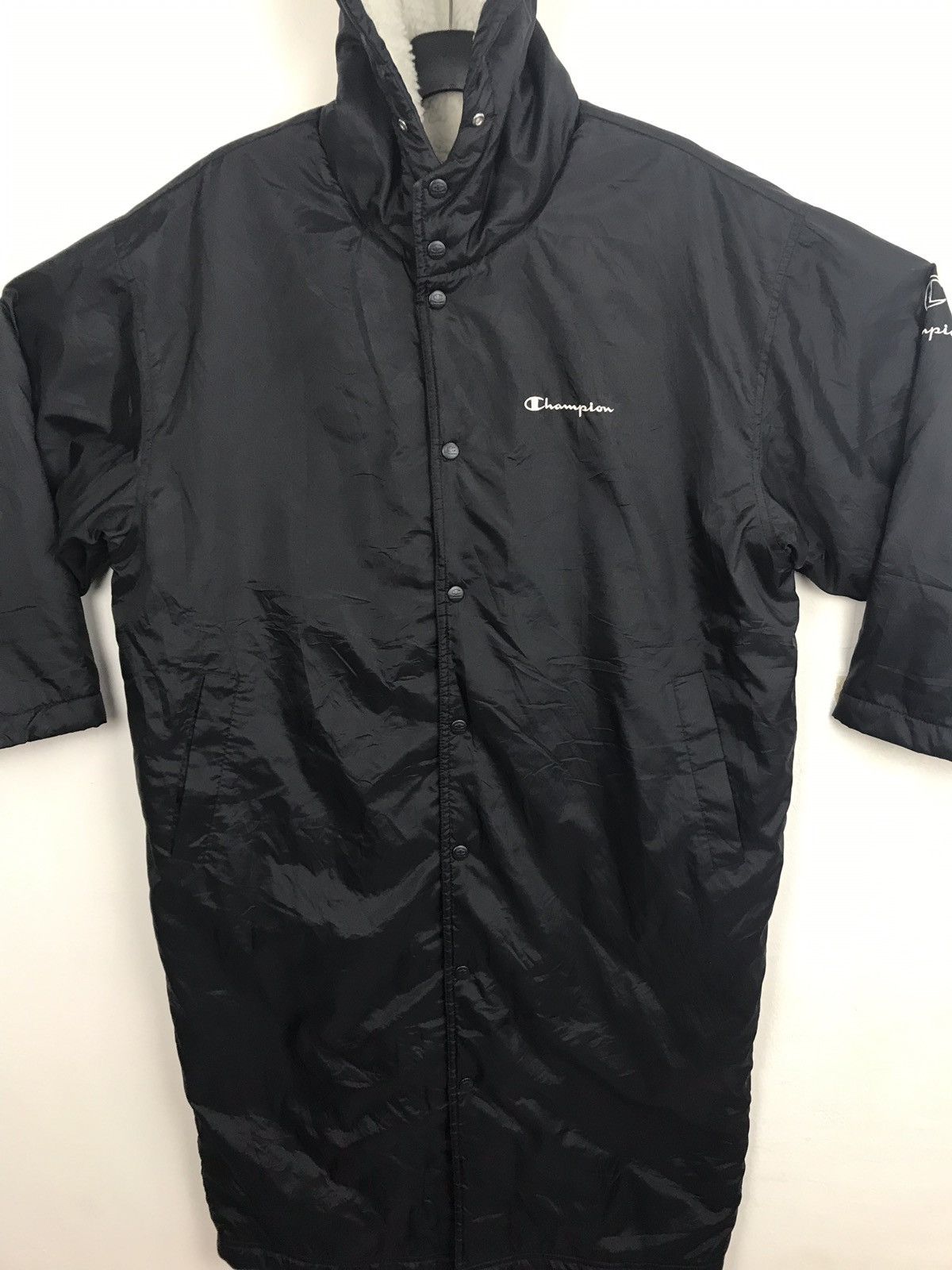 Champion Baggy Champion Coach Sherpa Parka Jacket Winter Big Logo Size US S / EU 44-46 / 1 - 4 Thumbnail