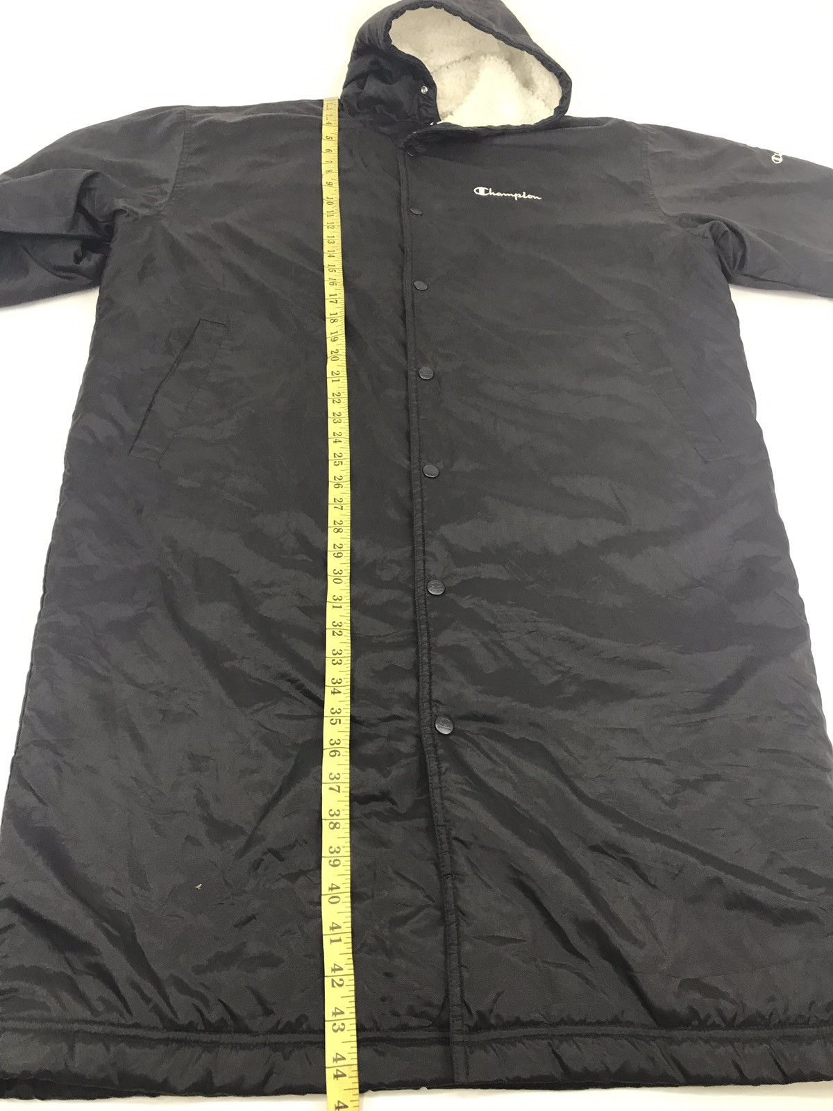 Champion Baggy Champion Coach Sherpa Parka Jacket Winter Big Logo Size US S / EU 44-46 / 1 - 11 Thumbnail