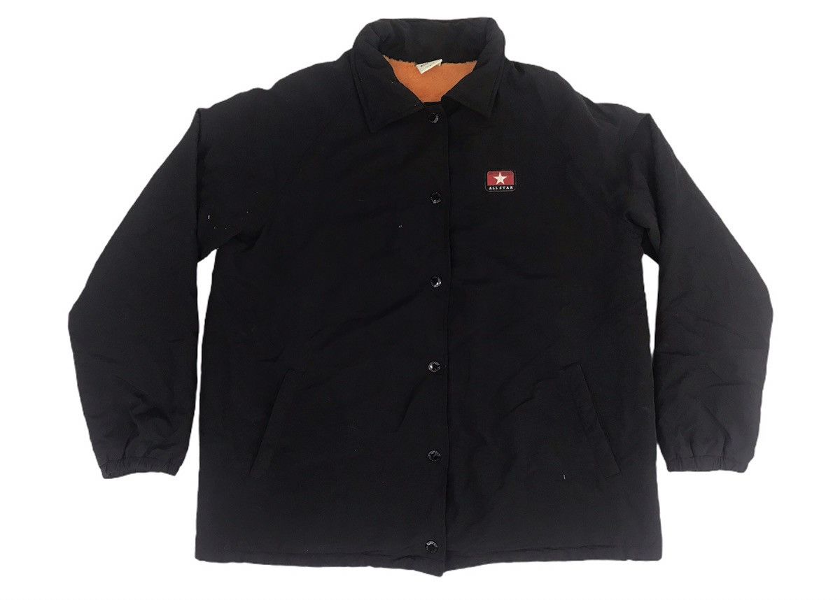 Converse Vintage Converse All Star Snap Button Jacket Sherpa Inner Size US L / EU 52-54 / 3 - 2 Thumbnail