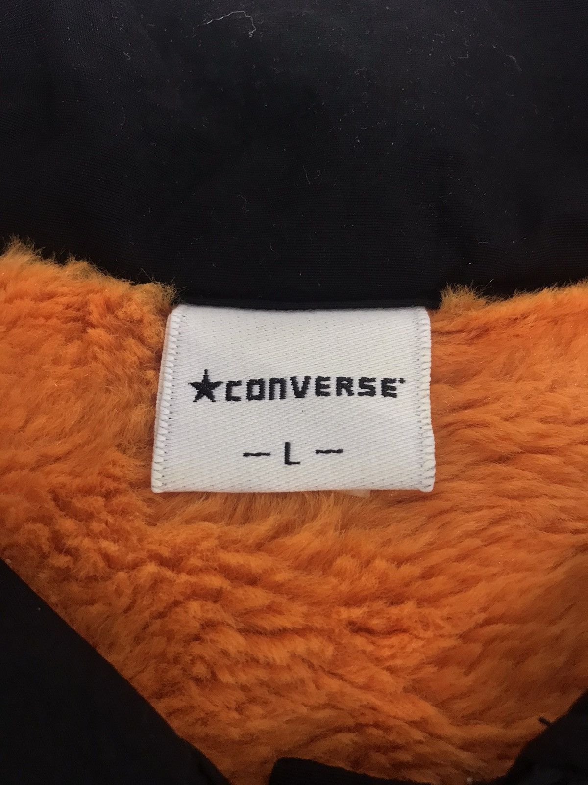 Converse Vintage Converse All Star Snap Button Jacket Sherpa Inner Size US L / EU 52-54 / 3 - 4 Thumbnail
