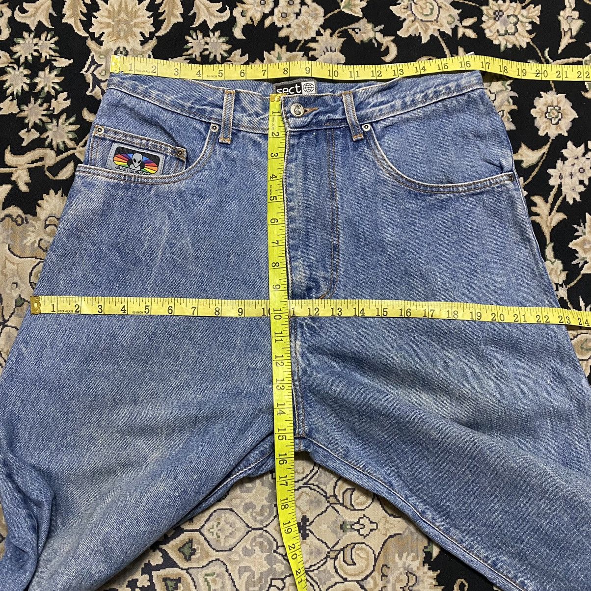 Alien Workshop Vintage Alien Workshop Denim Baggy Jeans Made in Usa Size US 32 / EU 48 - 21 Thumbnail