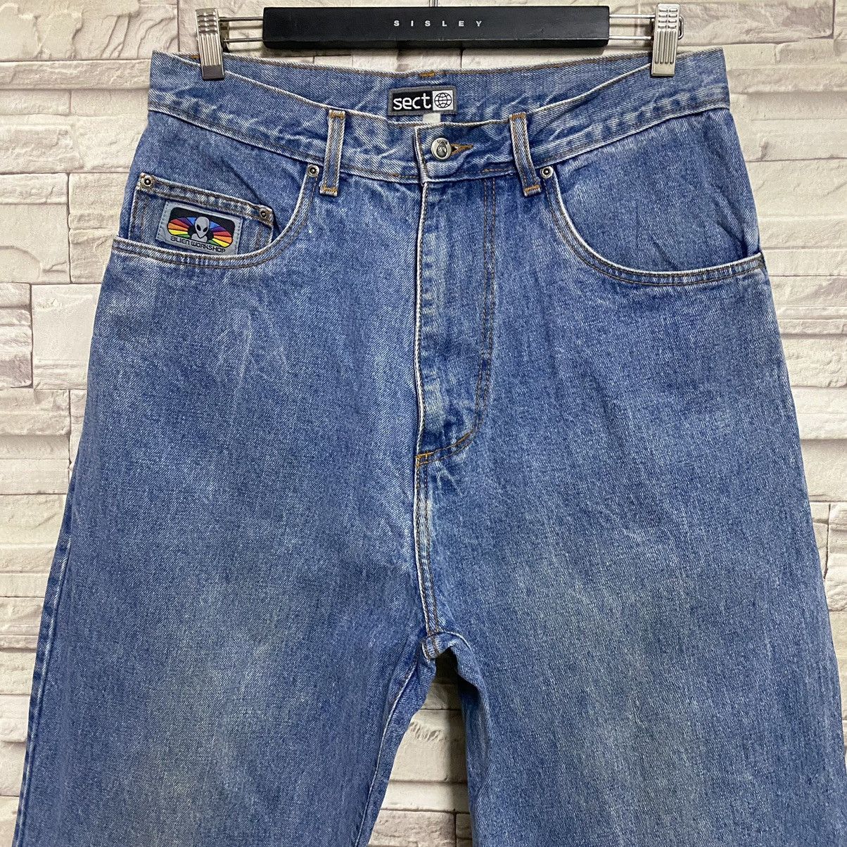Alien Workshop Vintage Alien Workshop Denim Baggy Jeans Made in Usa Size US 32 / EU 48 - 5 Thumbnail