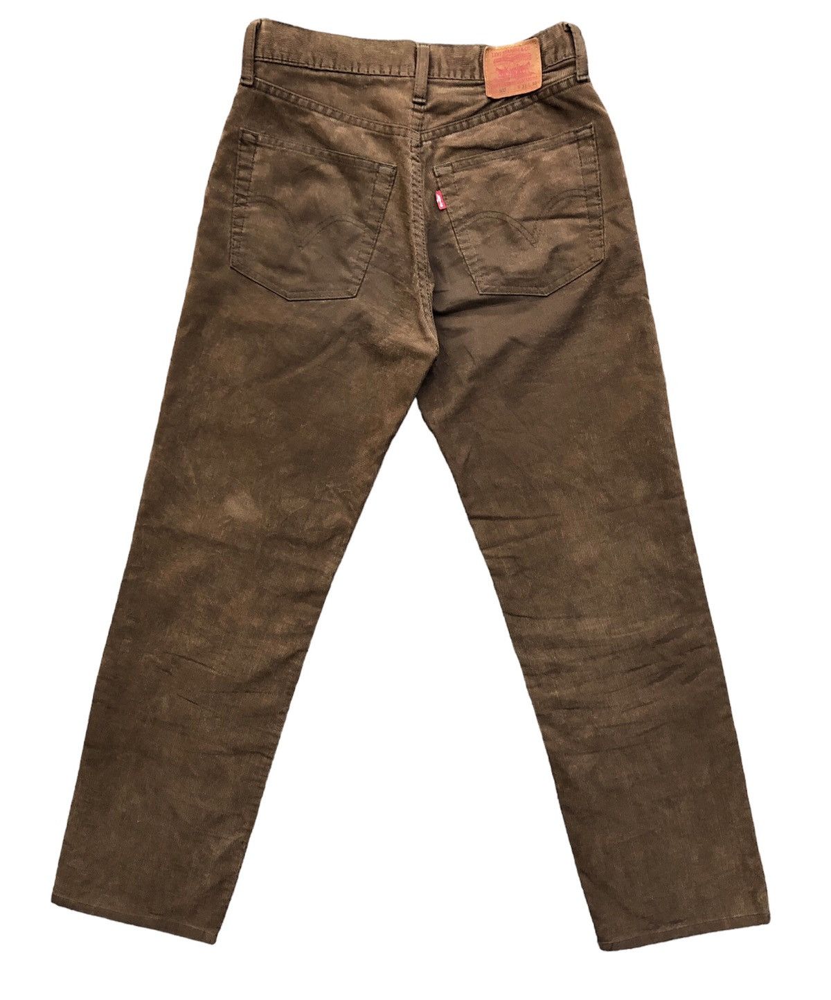 Levi's Vintage Levis 502 Corduroy Brown Jeans Size US 28 / EU 44 - 2 Thumbnail