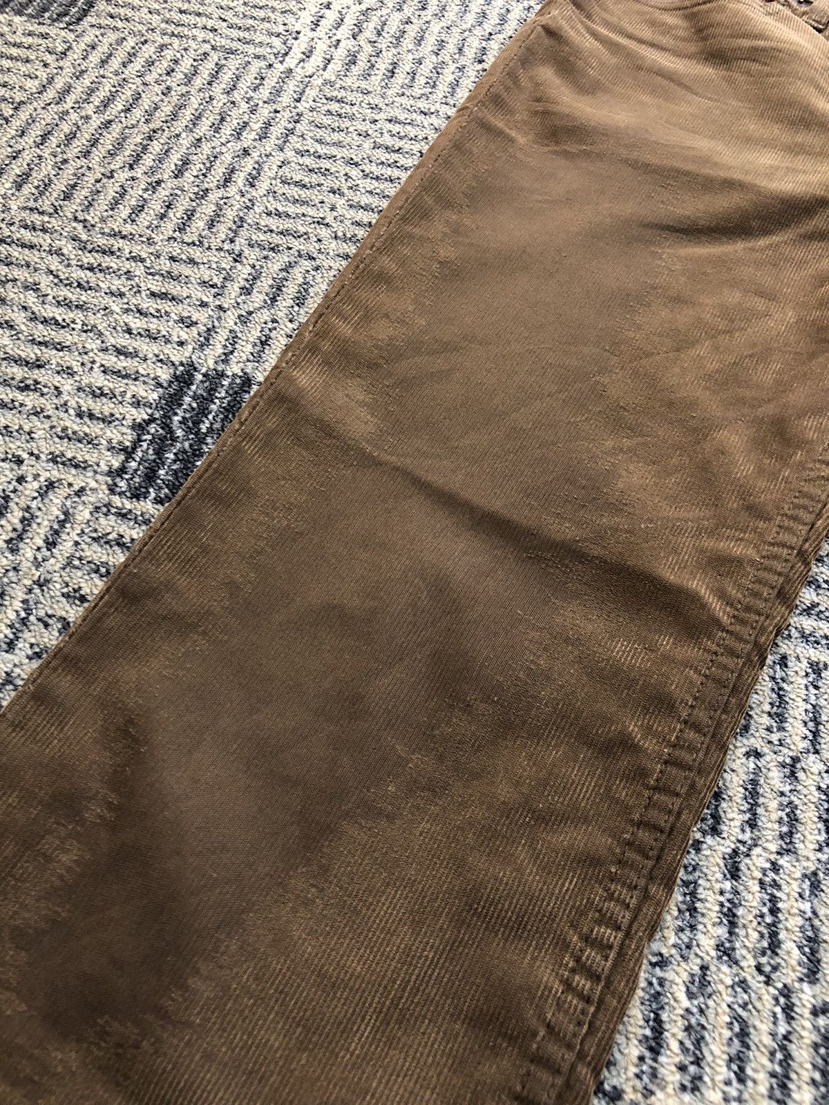 Levi's Vintage Levis 502 Corduroy Brown Jeans Size US 28 / EU 44 - 10 Thumbnail