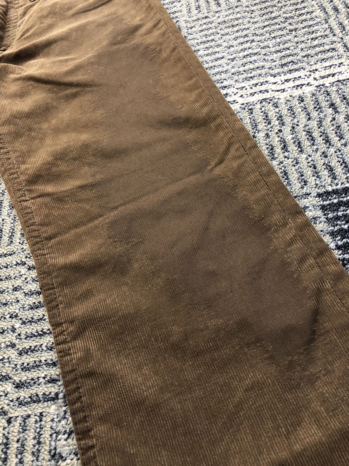 Levi's Vintage Levis 502 Corduroy Brown Jeans Size US 28 / EU 44 - 9 Thumbnail
