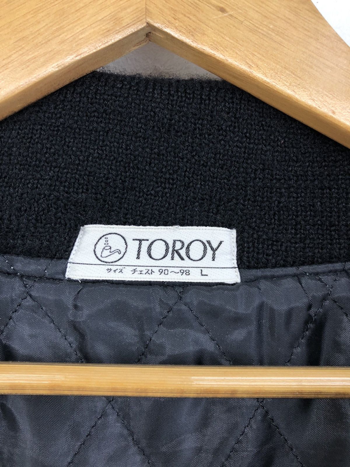 Japanese Brand Vintage Toroy Wool Cardigan Jacket Size US L / EU 52-54 / 3 - 11 Thumbnail