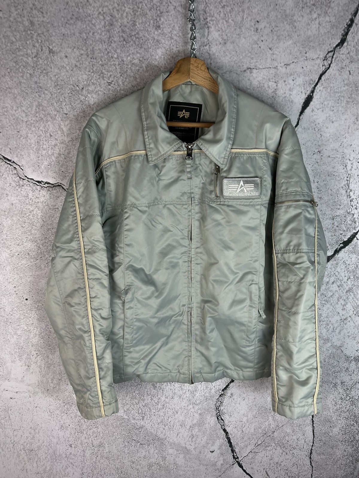 Vintage Alpha Industries bomber jacket