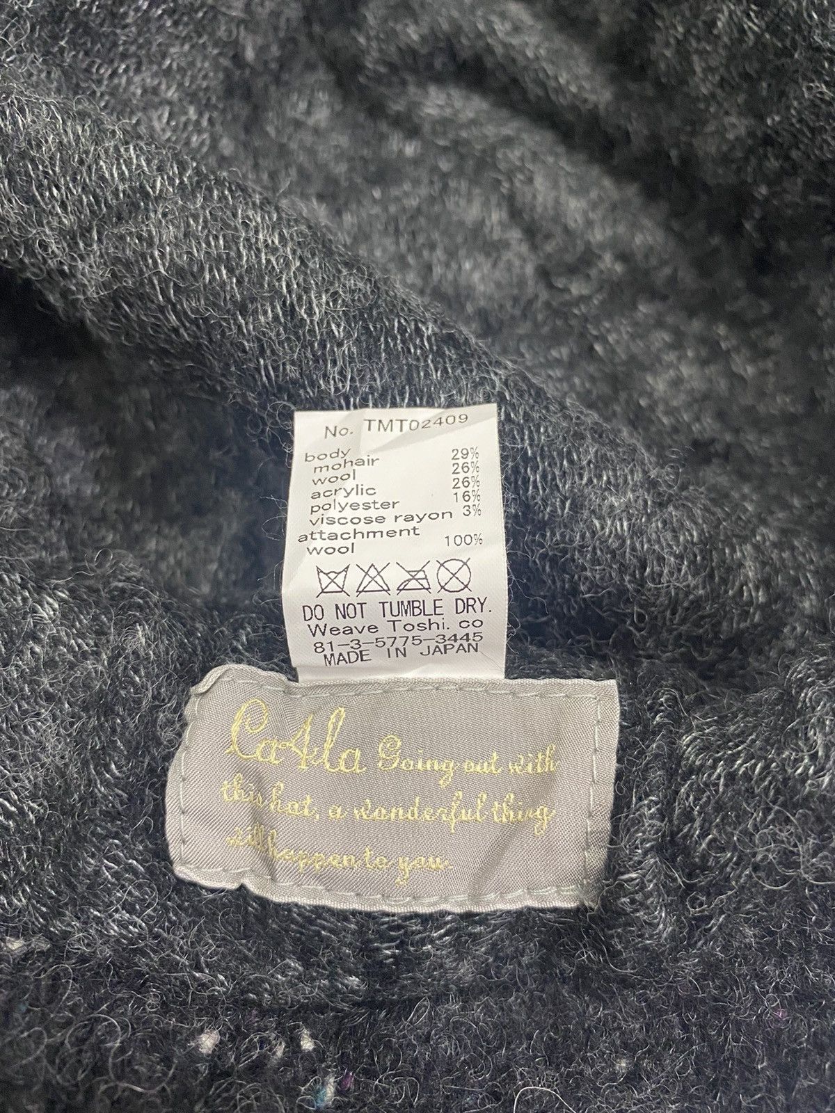 CA4LA Ca4la Wool Bucket Hats Size ONE SIZE - 9 Thumbnail