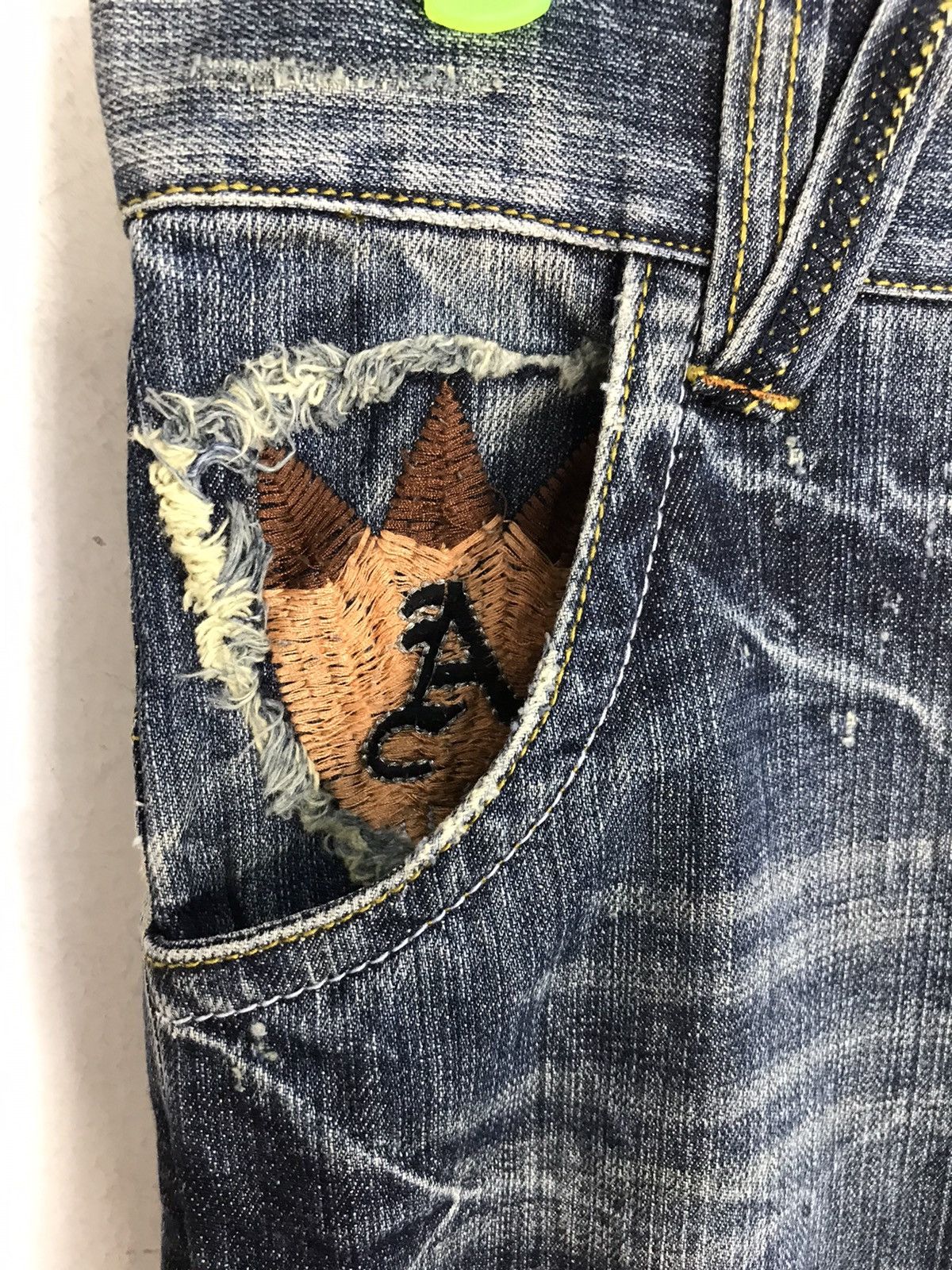 In The Attic In The Attic One Divison Punk Denim Jeans Fits 29 30 Size US 30 / EU 46 - 6 Thumbnail