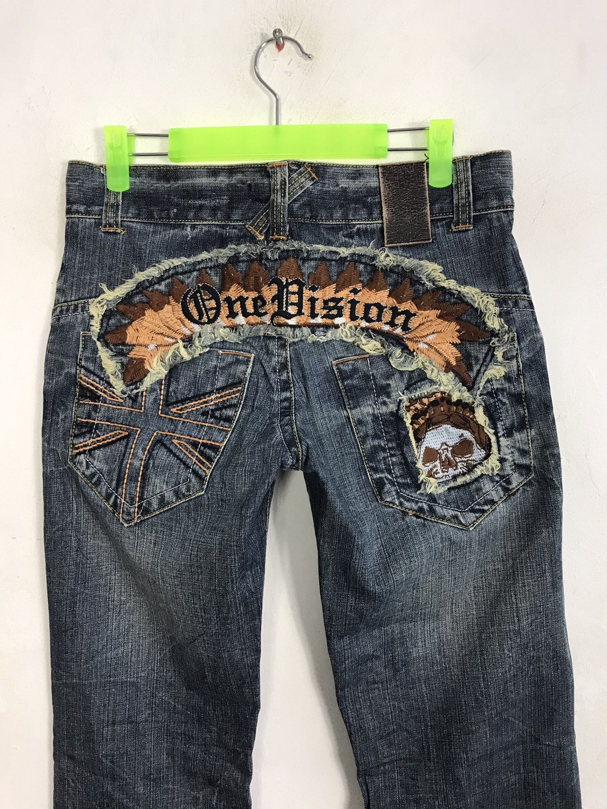 In The Attic In The Attic One Divison Punk Denim Jeans Fits 29 30 Size US 30 / EU 46 - 1 Thumbnail