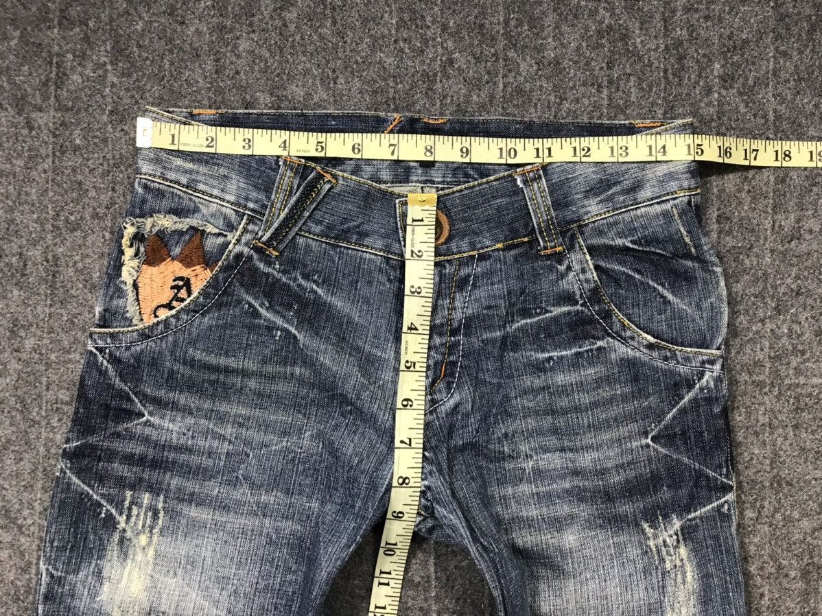 In The Attic In The Attic One Divison Punk Denim Jeans Fits 29 30 Size US 30 / EU 46 - 13 Thumbnail